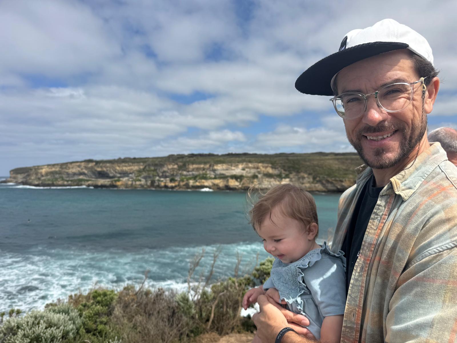 Lead designer, Adrian turned 40 in November. Life couldn't be better with our little baby Eden.