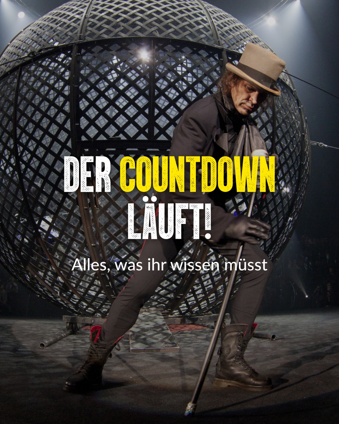 Die Zeit vergeht wie im Flug, und schon in einer Woche startet das 16. Festival der Artisten.
Die Proben haben begonnen und wir freuen uns riesig auf die gemeinsame Zeit mit euch. Alle wichtigen Infos seht ihr, wenn ihr nach links swipt. 🫵🏼 Weitere Infos zur gesamten Show findet ihr auf unserer Website. 💻
Wir können es kaum erwarten! 🥹
👉 Jetzt noch schnell Tickets sichern, und dabei sein. Den Link zu den Tickets findet ihr in unserer Bio.