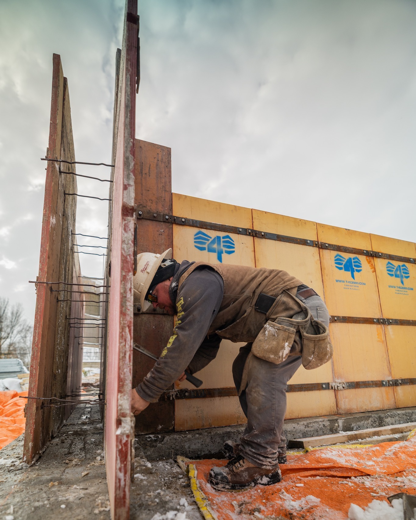And just like that the footings and foundation are in at our latest project in Belleville @ 4 Sienna Dr thanks to our friends at Universal Concrete. Despite the cold this one is moving fast - stay tuned.