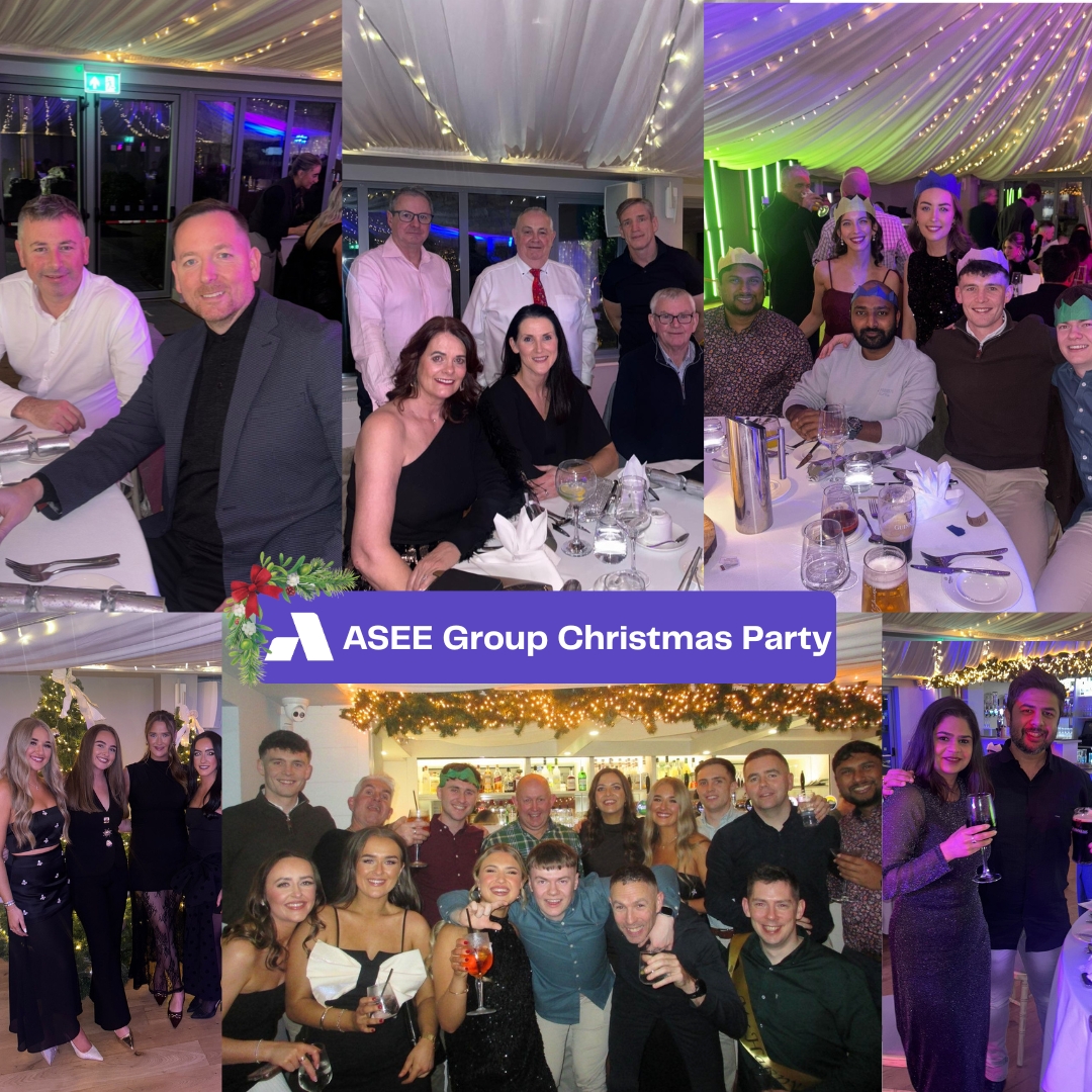 ASEE Group Christmas Party 2025🎄💜
On Friday night, we came together to celebrate our Christmas party, an evening dedicated to recognising our incredible staff, their hard work throughout the year, and all the achievements we’ve shared in 2025.
A huge thank you to @killeavycastle for hosting such a wonderful night, and to @raglanmusic, @aidanmurphymagic, and @sammyjentertainment for keeping us entertained from start to finish!
Here’s to our amazing team and another successful year ahead! 🥂