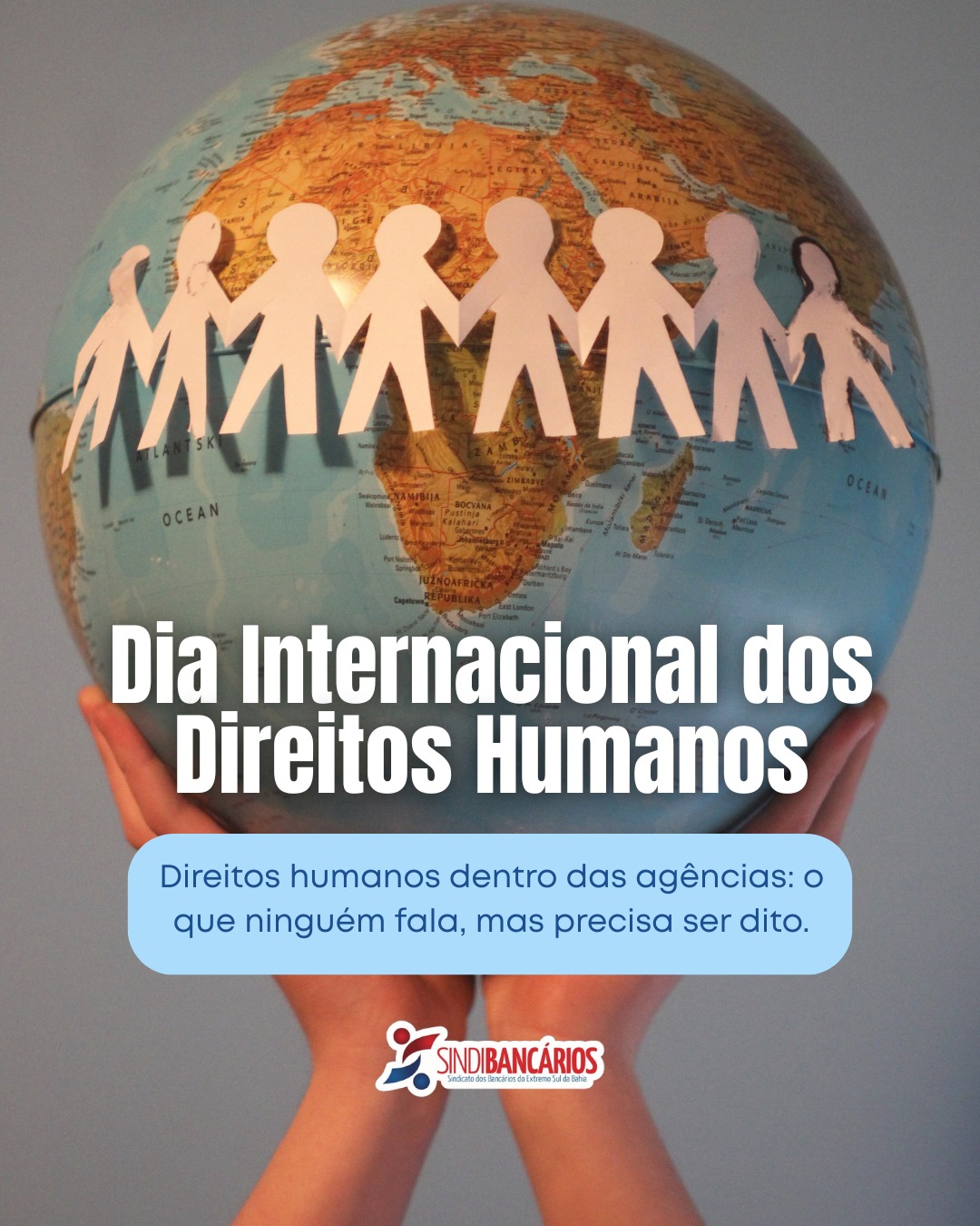 Hoje não é sobre data, é sobre realidade.
Dentro das agências, muitos “problemas trabalhistas” são, na verdade, violações de direitos humanos.
Pressão, adoecimento, assédio e desrespeito não podem ser normalizados. E é por isso que o Sindicato existe: para enfrentar o que o banco tenta esconder.
✊ Compartilhe e marque um colega.