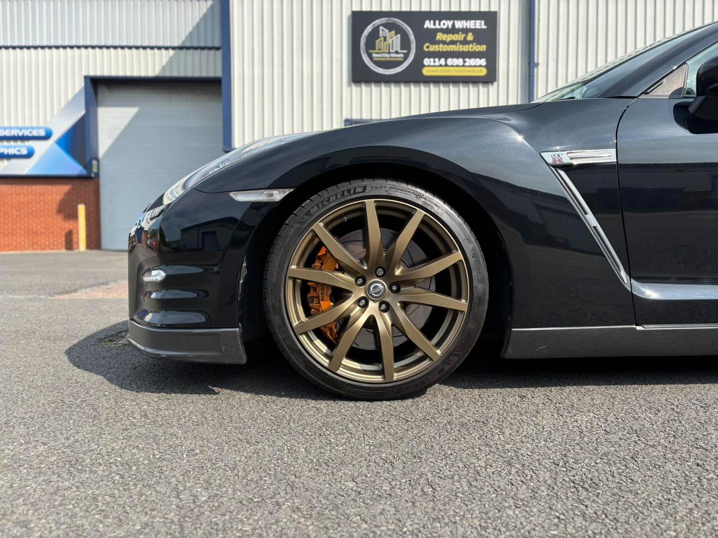 Coming in at number 6, is Godzilla himself, the always incredible Nissan GTR! Refinished in Satin Podium Bronze