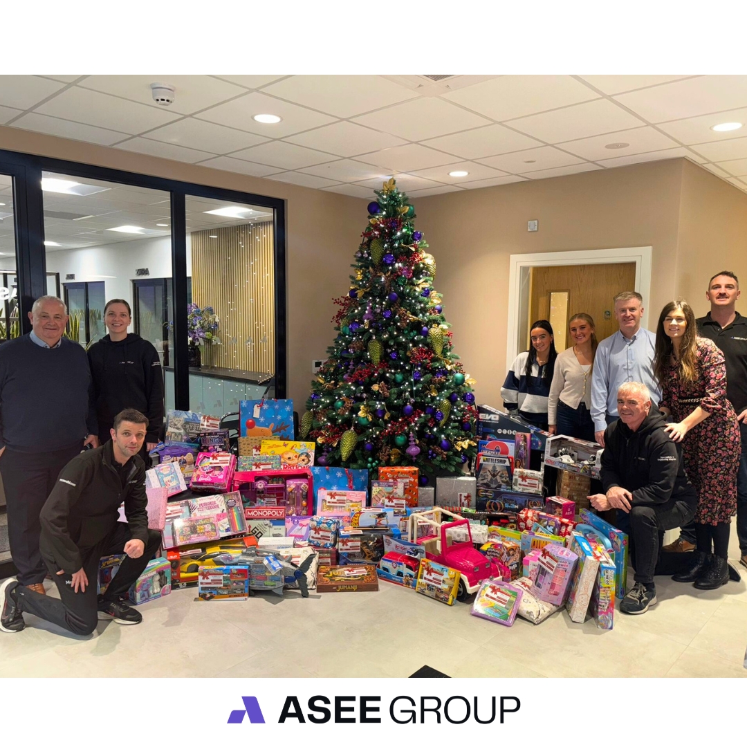 Spreading Christmas Joy at ASEE Group 🎅🏼🎄
This Christmas, our team came together to share the spirit of giving with those who need it most. We were honoured to donate toys to Local Social Services and provide @caringcoins with vouchers to support families with home heat, food, and Christmas gifts.
At ASEE Group, we know Christmas can be challenging for many, both close to home and around the world. Giving back is part of who we are, and we’re grateful for the chance to help brighten the season for our community.
Thank-you to Sharon and Stella for making this initiative possible and helping us bring warmth, kindness, and hope to others this Christmas. ❤️✨