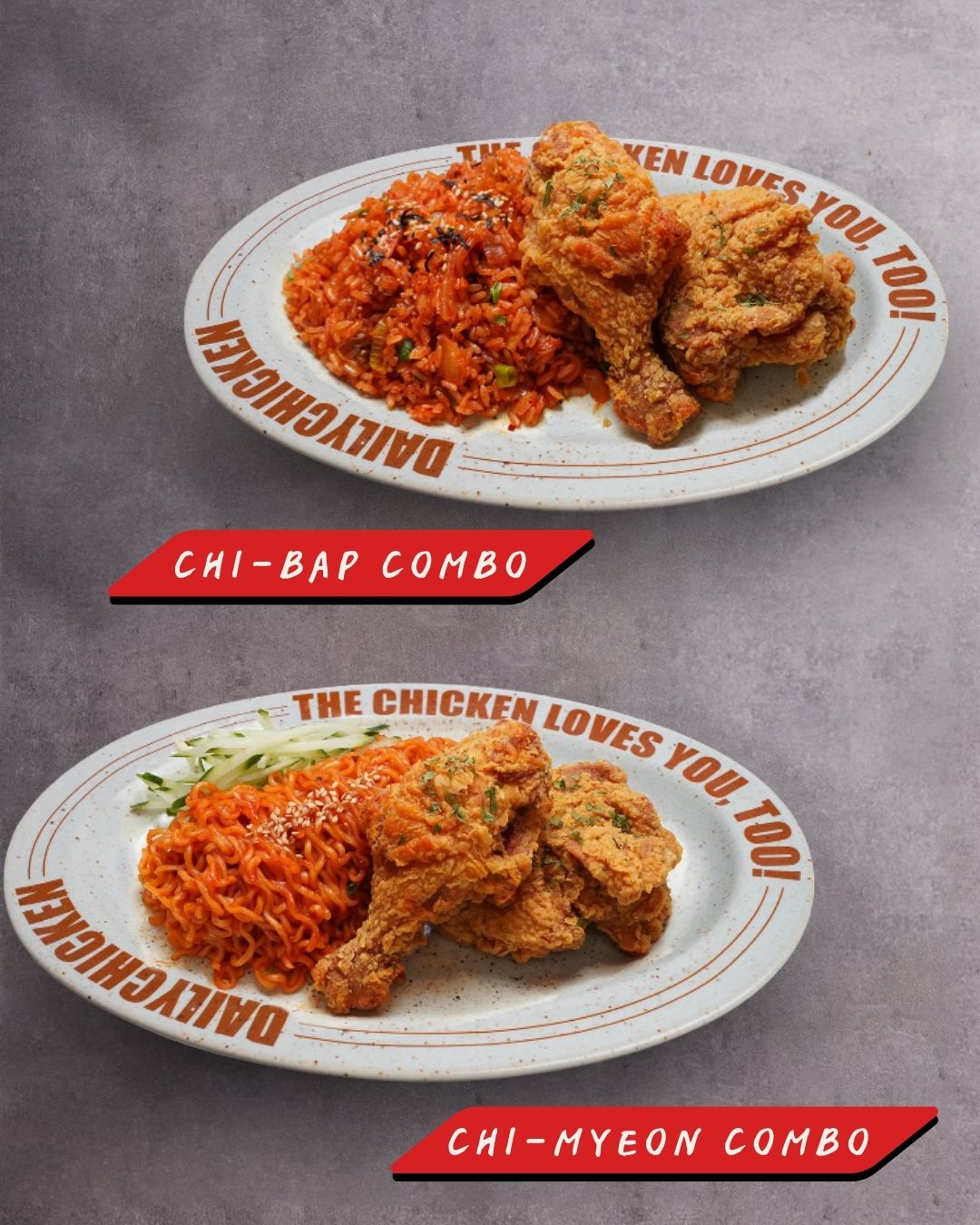 New flavours have landed at Daily Chicken! From hearty combos to Korean classics, there’s something for every craving. Ready for explore? Drop by our outlets at Bugis Junction (#B1-06) or Waterway Point (#01-66) and taste what’s new on the menu!
#DailyChickenSG #LoveAtFirstBite #TheChickenLovesYouToo #MoreChickenMoreCrunch
