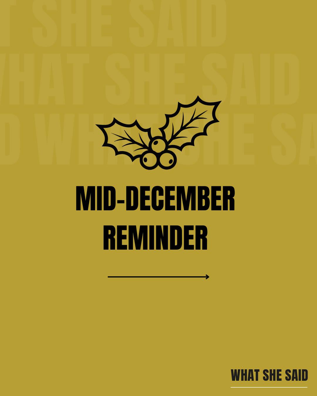 A mid-December reminder for every ambitious FMBO…
Slowing down isn’t losing momentum.
Reflecting is still progress.
Resting is still progress.
There’s no medal for burning out at the end of December.
Take the space you need to think, reset and move into 2026 with clarity instead of chaos.
If you want support, community and a place to grow your business with intention, The What She Said Collective is here for you.
✨ Link in bio to find out more
#whatshesaid #femaleentrepreneursuk #womeninbusinessuk #smallbusinesssupportuk #fmbo #ukfounders #communityovercompetition #ambitiouswomenuk #womenwholead #growwithpurpose