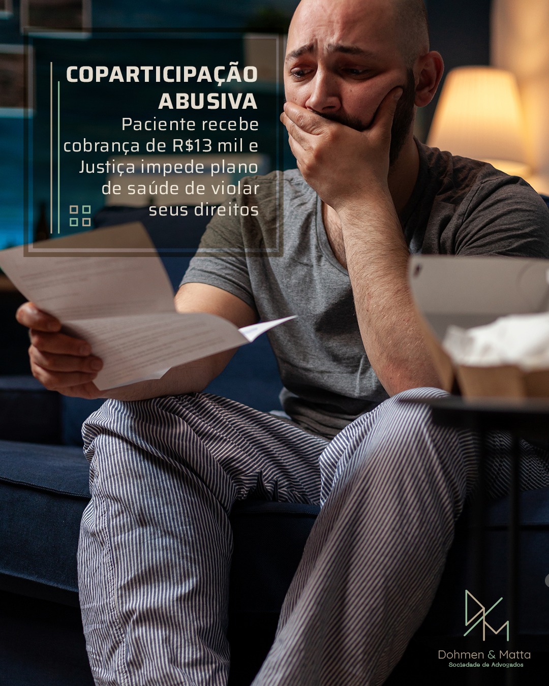 O barato pode sair caro? Está muito difícil encontrar planos de saúde sem coparticipação hoje em dia. Geralmente, eles têm preços mais atrativos. Imagine pagar 500 reais na mensalidade e torcer para não precisar usar. 😕
Pois tem seguros por aí cobrando mais de 13 mil reais de coparticipação para pessoas que aceitaram um plano de 500 reais de mensalidade.
Diante da discrepância, a Justiça agiu e o valor da coparticipação foi limitado à própria mensalidade, e o plano foi forçado a emitir um novo boleto compatível com o teto de cobrança.
Essa decisão reforça o princípio de que a lucratividade dos planos não pode se sobrepor à saúde e à vida do consumidor, servindo como precedente contra cobranças desproporcionais.
Seu limite de coparticipação foi ignorado? Se você recebeu uma cobrança abusiva, acione a Justiça para proteger seus direitos. Fale conosco! ⚖️
#direitodasaude #direitomedico #planosdesaude #planosdesaúde #reembolsomedico #direitodoconsumidor