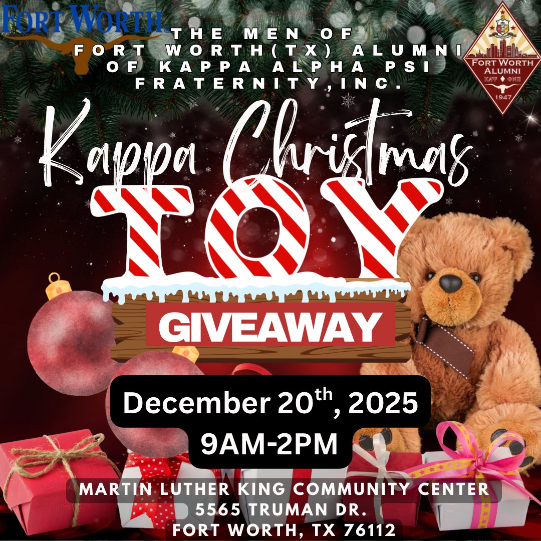 #KappaChristmasToyGiveaway
#Til2pm
#FWAC