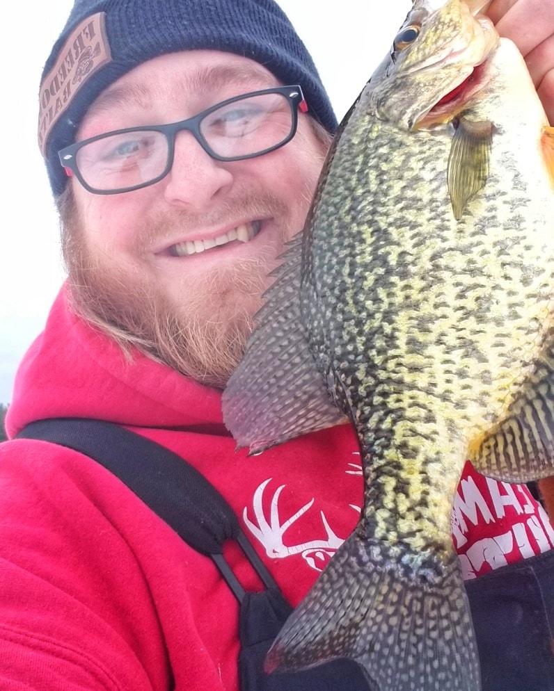 I'm glad I decided to get out today, once my laptop is back from the shop I'll have a great ice episode for my subscribers! Widowmaker Polka Dot jigs always work for especially tipped with a Freedom Baitz Frog Man! Killer duo for Big winter panfish! And the Walker Custom Rods Panfish rod with the strike indicator on the tip makes for a killer panfish rod! #LToutdoors #icefishing #bluegill #widowmaker #freedombaitz #walkercustom #crappie Widow Maker Lures Freedom Baitz
