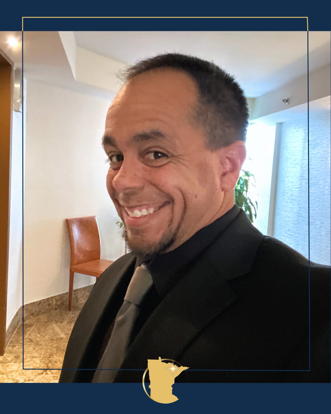 Chris bringing positivity and a whole lot of smiles to work! 👏