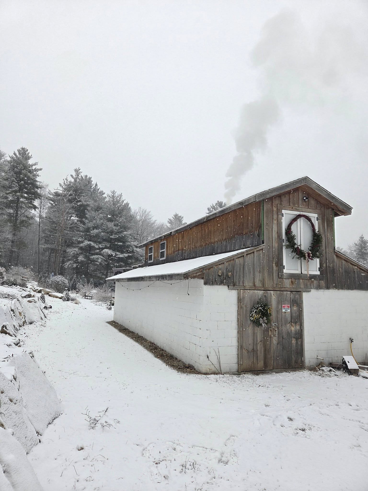 OPENING LATE
Hey folks we are open today from 11 to 4. We have opened up the driveway however it is still a little slick so please if you venture out, be safe!
Fresh baked bread, eggs, our tasty pork, chicken, turkey, and local beef and dairy. So much more!
257 Woodward rd in Brooklyn CT. Look for the barn near the driveway. Entrance to stand is under the porch. Be safe out there! See you starting at 11:00 AM.
Simply Growing Food