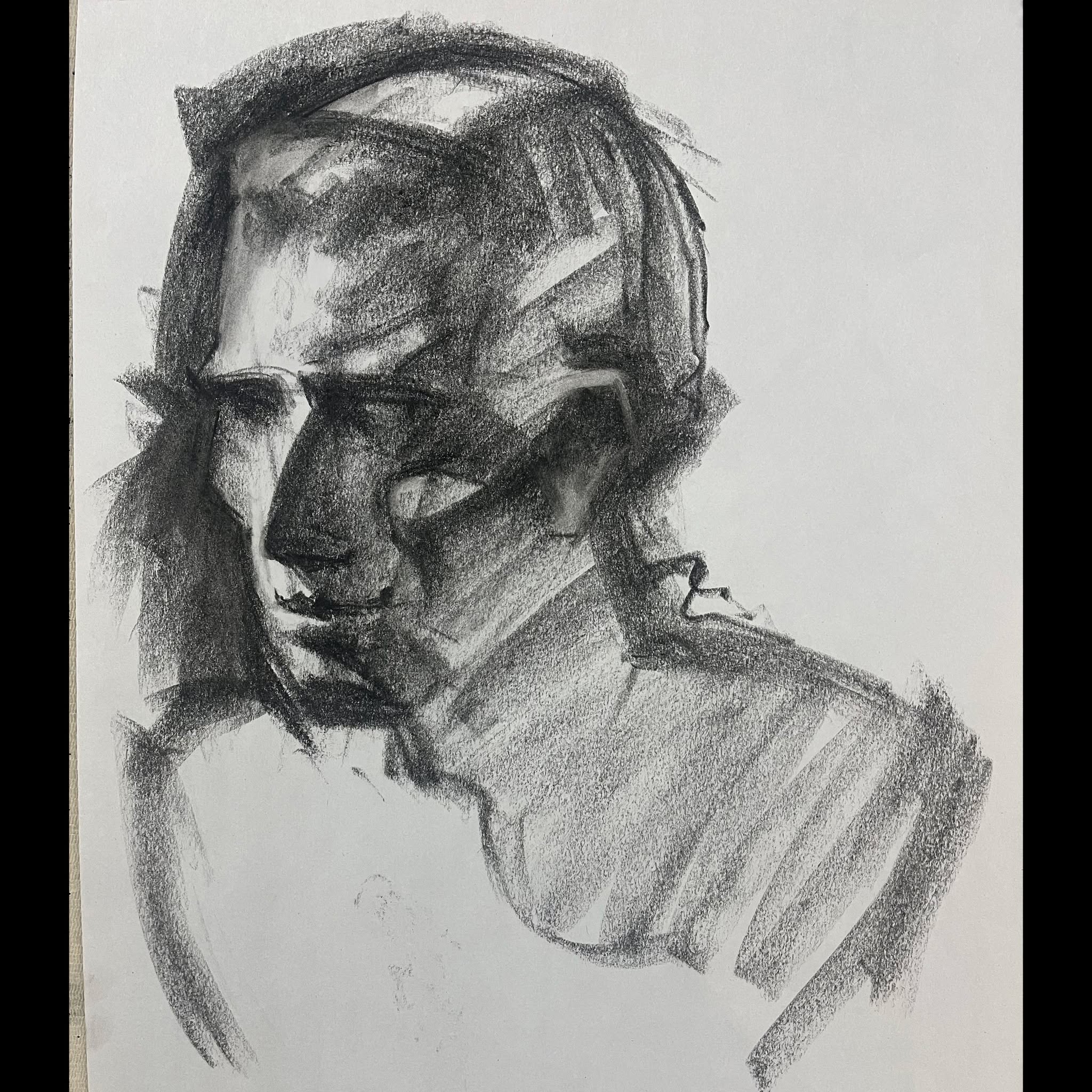 Assessments are in. This year's cohort is such an outstanding group. Deep talent, coupled with an amazing work ethic and a truly teachable hearts. They are all enjoying well-deserved rest.
A few more scattered demos from the second half of fall term. Sketches describing the shaping of light, portrait, folds, etc.
#iwuartanddesign #iwuart