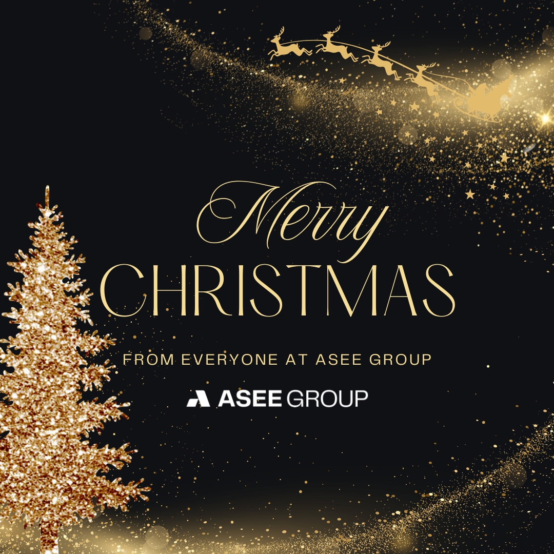 🎄 Merry Christmas from ASEE Group!
Wishing all our clients, staff, and neighbours a joyful festive season filled with laughter, love, and happiness.
Thank you for being part of our 2025 journey, we can’t wait for an amazing 2026! 💜