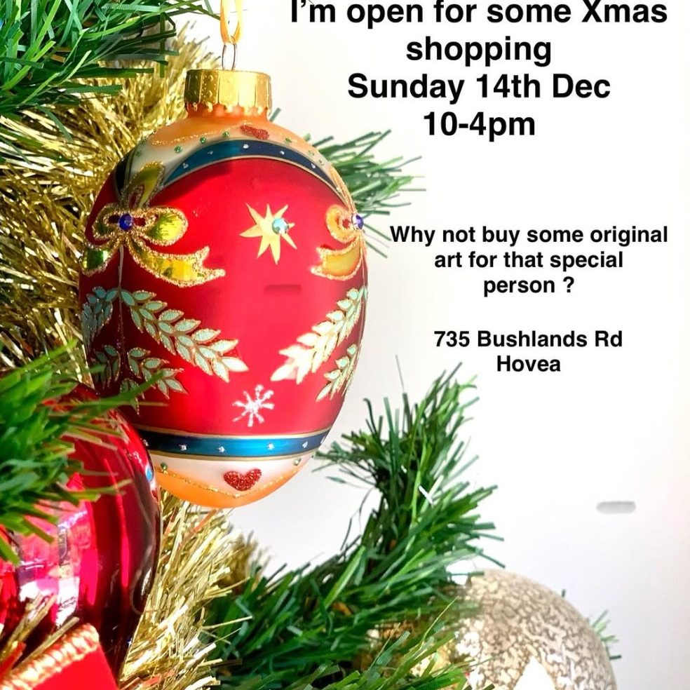 It's worth coming up to the hills this Sunday. 3 of our artists are opening their studios and will have amazing art that you can gift for xmas.
Studios open on Sunday 14th December are:
Studio Jules: 10am-4pm, 735 Bushlands Rd, Hovea
Pene Turner Creative: 9am-3pm, 3 Johnmoore Crt, Glen Forrest
Siju Glass: 10am-4pm, 2790 Thomas ROad, Mahogany Creek