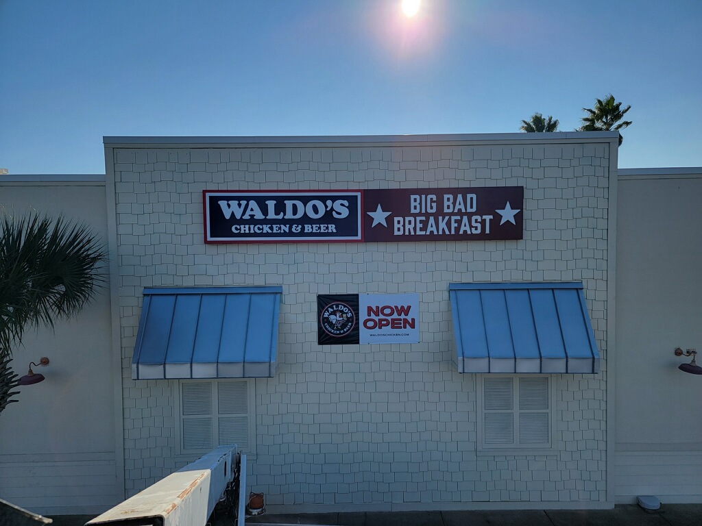 Waldo’s -Big Bad Breakfast
10582 US-98,
Miramar Beach, FL 32550
Thanks to our awesome team for knocking out another
Install ( wall sign LED letter set & push through acrylic )
If you would like a custom sign, please give us a call or text or email
and our awesome team can definitely take care o#waldos
( text ) or ( call ) 850.398.1712
TEAM850signs@gmail.com
#850signs #signage #customsigns #businesssigns #signdesign #branding #outdoorsigns #interiorsigns #exteriorsignage #signageexperts #professionalsigns #signinstallation #signcompany #businessbranding #clearsigns #trustedsigns #customsignage #signsolutions #qualitysign #LEDChannelLetters #SignInstallation
#SignService #Waldos #waldosBigBadBreakfast #miramarbeach