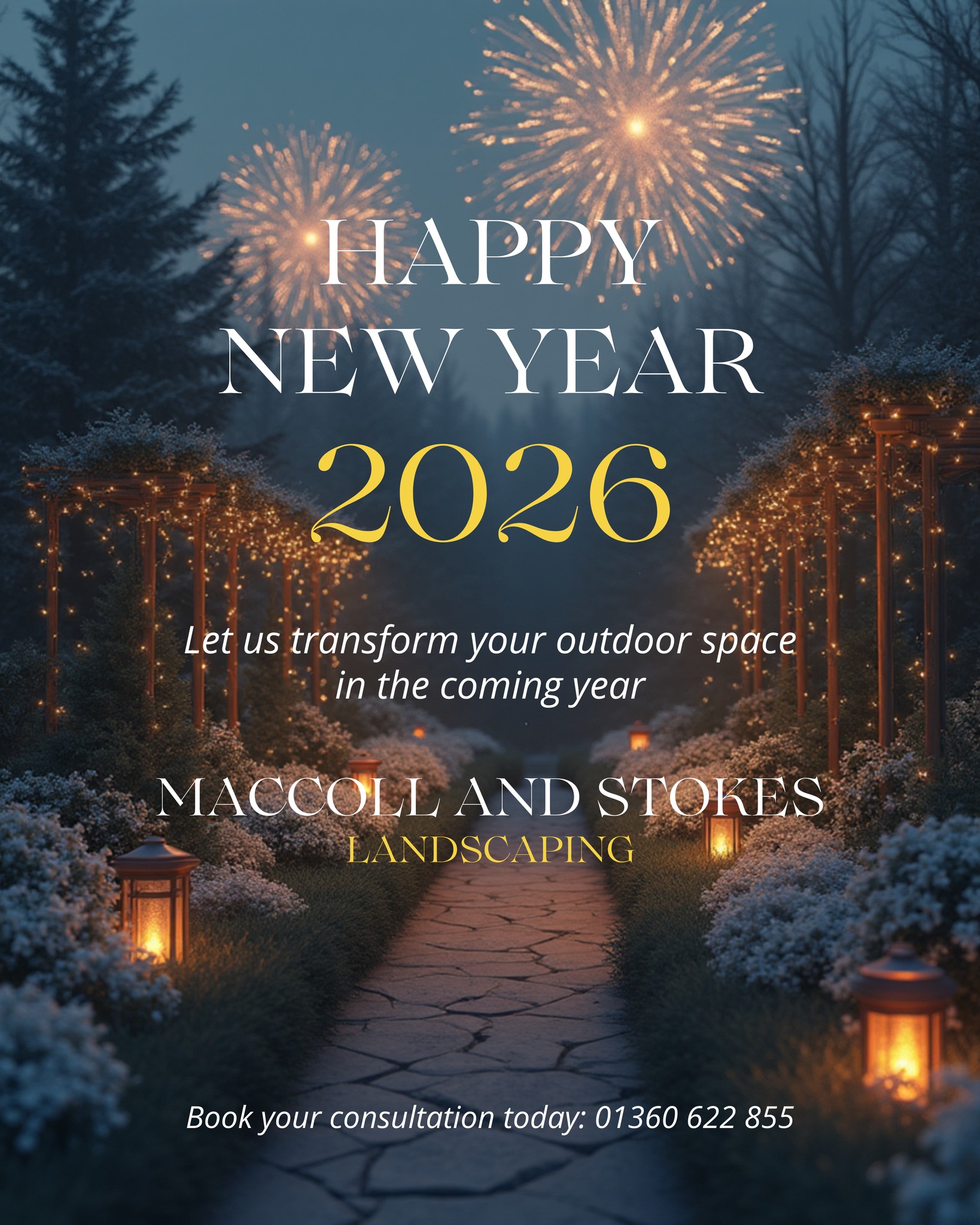 Happy New Year ✨🌿
Wishing all our clients, friends and followers a very happy New Year. Thank you for your continued support — we’re excited for what’s ahead and ready to kick off another year of creating beautiful, considered gardens built to last.
Here’s to new projects, fresh ideas and outdoor spaces to enjoy in 2026. 🌱🏡
We can’t wait to get started!