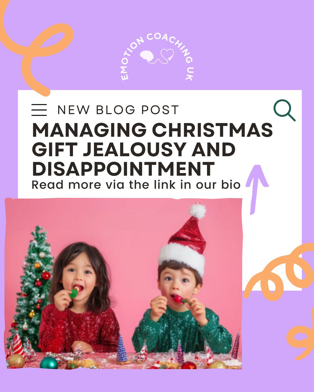 🎄 Christmas excitement can bring big feelings, especially jealousy or disappointment around gifts.
Preparing children ahead of time using Emotion Coaching can help them recognise feelings, understand what jealousy is, and learn respectful ways to manage it.
A little preparation now can lead to a calmer, more connected Christmas 💛
LINK IN OUR BIO
#EmotionCoaching #ChristmasWithKids #BigFeelings #ParentSupport