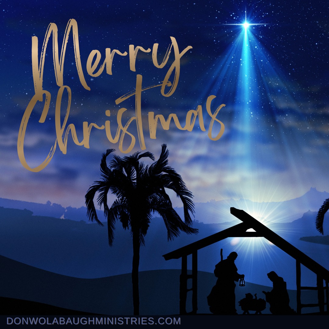 Luke 2 - And that's what Christmas is all about.
And it came to pass in those days that a decree went out from Caesar Augustus that all the world should be registered. This census first took place while Quirinius was governing Syria. So all went to be registered, everyone to his own city.
Joseph also went up from Galilee, out of the city of Nazareth, into Judea, to the city of David, which is called Bethlehem, because he was of the house and lineage of David, to be registered with Mary, his betrothed wife, who was with child. So it was, that while they were there, the days were completed for her to be delivered. And she brought forth her firstborn Son, and wrapped Him in swaddling cloths, and laid Him in a manger, because there was no room for them in the inn.
Now there were in the same country shepherds living out in the fields, keeping watch over their flock by night. And behold, an angel of the Lord stood before them, and the glory of the Lord shone around them, and they were greatly afraid. Then the angel said to them, “Do not be afraid, for behold, I bring you good tidings of great joy which will be to all people. For there is born to you this day in the city of David a Savior, who is Christ the Lord. And this will be the sign to you: You will find a Babe wrapped in swaddling cloths, lying in a manger.”
And suddenly there was with the angel a multitude of the heavenly host praising God and saying:
“Glory to God in the highest,
And on earth peace, goodwill toward men!”