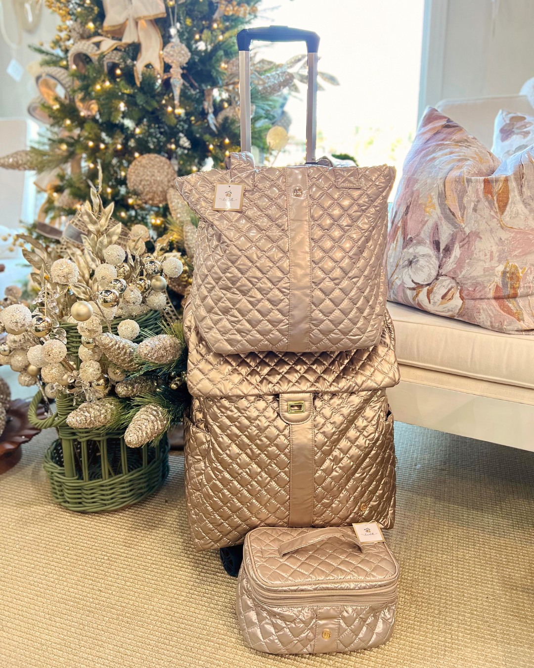 Last-minute Christmas travel plans or need a gift for the jet-setter? ✈️🎄 Don’t worry—we’ve got the perfect travel bags to help you pack up and go in style!
Go ahead and share this with someone who needs a little hint!
-
🕙 Mon - Fri: 10 AM - 5:30 PM | Sat: 10 AM - 5:30 PM | Sundays in December: 12 PM - 5:30 PM
📍 2025 McCullough Blvd, Tupelo, MS
-
#TheVineCollection #ShopTupelo #TupeloMS #ShopDineGather #MyTupelo #ShopLocal #HolidayTravel #TravelInStyle #GiftIdeas #TravelBags #LastMinuteShopping #TravelerGift #JetSetter