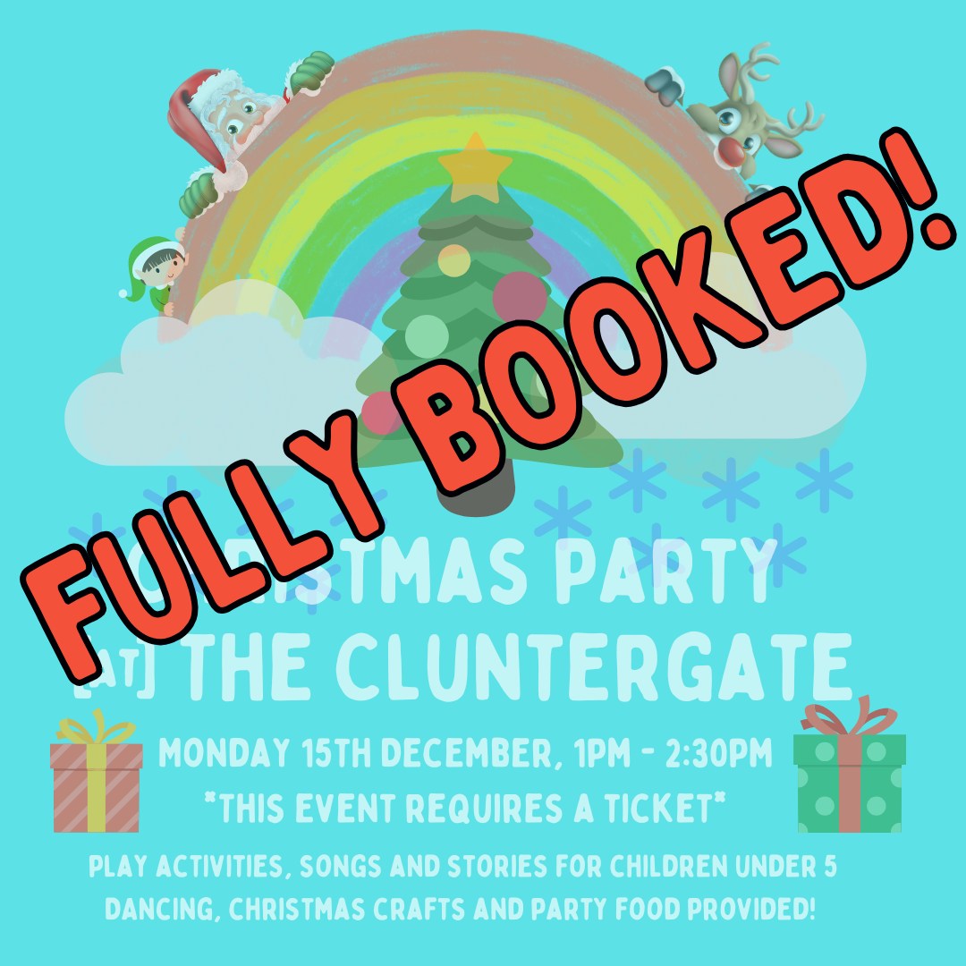 It's our Stay & Play Christmas party today, for which you need a ticket. We are fully booked.
We're really sorry if you don't have a ticket - we have limited space and we've already got our orders in with Santa so we can't admit anyone else.
If we don't see you today, we'll see you in the New Year - restarting on Monday 12th January.
Happy Christmas!!
#stayandplay #christmas #community #lovehorbury