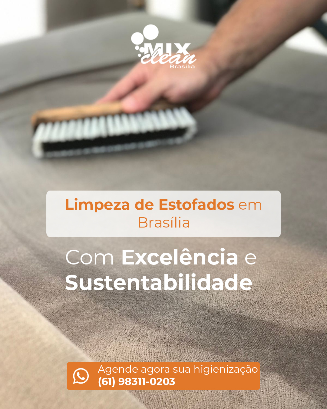 🧼 Seu sofá também faz parte do seu bem-estar.
Com o tempo, os estofados acumulam sujeira invisível, ácaros e odores que afetam a qualidade do ar e o conforto da sua casa. Por isso, a higienização profissional é essencial, e ninguém entende mais disso em Brasília do que a Mix Clean.
Aqui, cada detalhe importa. Utilizamos equipamentos de alta tecnologia e produtos 100% biodegradáveis, que removem sujeiras profundas sem agredir o tecido ou o meio ambiente. 🌿 O resultado? Um sofá limpo, perfumado e com aparência renovada, garantindo saúde, conforto e durabilidade para toda a sua família.
Atendemos toda Brasília e regiões próximas, com coleta e entrega inclusas para que você não precise se preocupar com nada.
💬 Agende agora e descubra o que é um estofado realmente limpo!
Na Mix Clean, cada detalhe faz diferença. Limpamos, higienizamos e protegemos seus estofados e tapetes com tecnologia, cuidado e sustentabilidade.
🌿 Produtos biodegradáveis
🚚 Coleta e entrega em todo o DF
📲 Agende seu atendimento: (61) 98311-0203
#MixCleanBSB #LimpezaDeEstofados #HigienizaçãoProfissional #EstofadoLimpo #SofáNovoDeNovo #BrasíliaDF #CasaLimpaValeMais #Sustentabilidade #LimpezaEcológica #MixCleanExperiência #EstofadosBrasília
