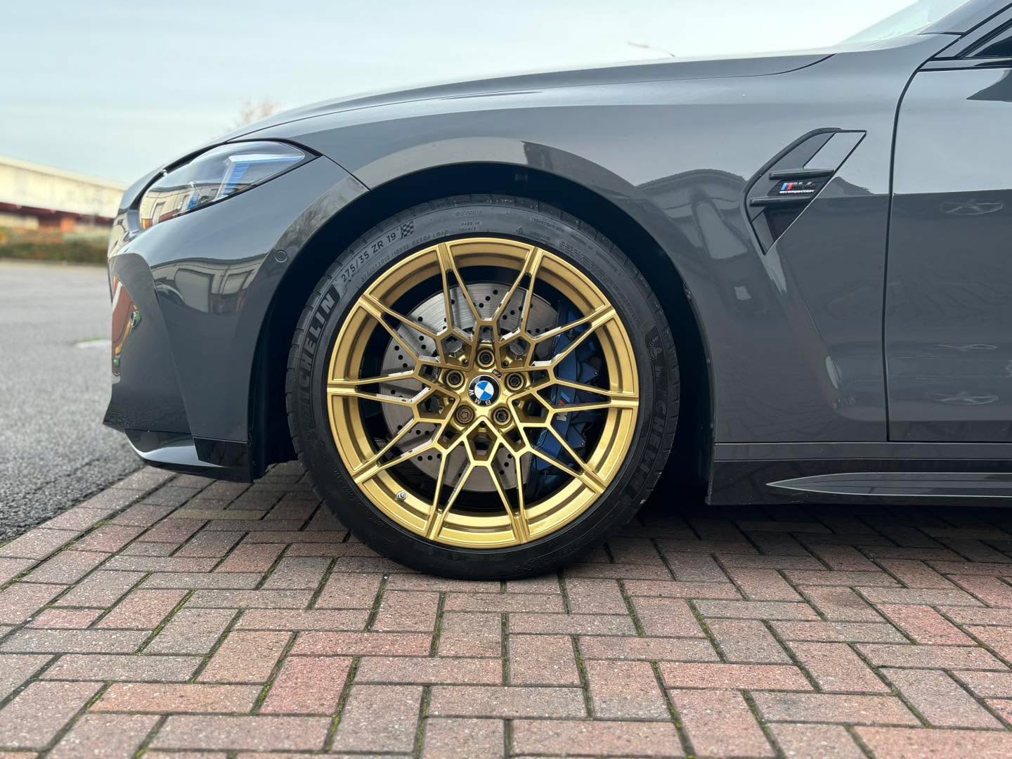 At number 9, sticking with the precious metals, we have this M4 Competition refinished in our Monza Gold!