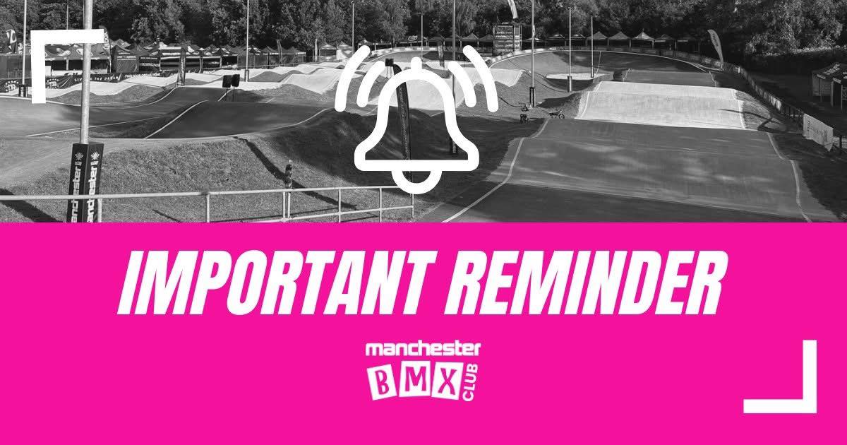 Reminder that this weeks gate session at the indoor 18/12/25 is for MBMX coached Monday, Tuesday, Saturday intermediate riders and invite only.
Please don't turn if you donโt attend our regular club coaching sessions and if you are not a first club member.
Thanks for your cooperation.
