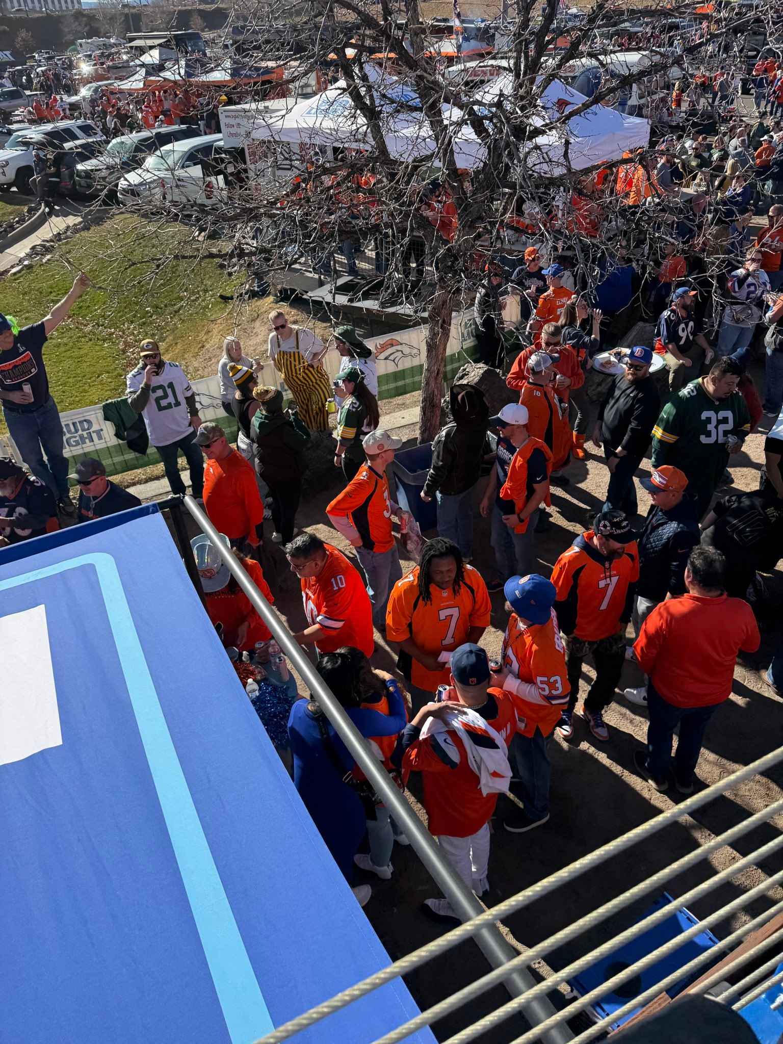 Whoo what a season it has been! So I might have some tickets left for the @broncos & @budlight Tailgate Party…who has never been & would like to go? These are only tickets to the tailgate, NOT to the game. Tag who you are going with for your chance to win!