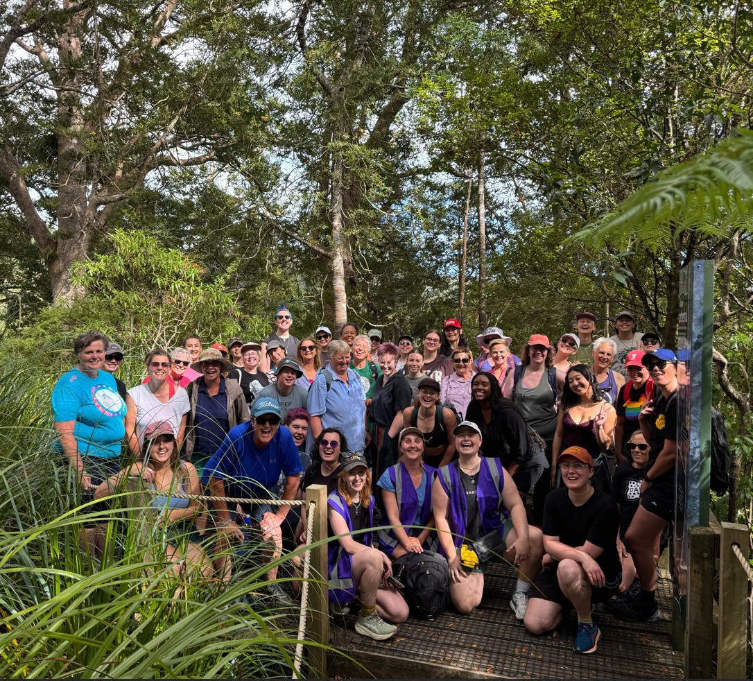 Join us for Rainbow Tracks: a Pride hīkoi in the Waitakere Ranges a very special collaborative Pride Month event with Radiqal Movement, the Charlotte Museum Te Whare Takatāpui-Wāhine o Aotearoa and the Arataki Visitor Centre. Welcoming all LGBTQIA+ and takatāpui folk, this event combines movement, connection, and Te Taiao for a wholesome Saturday outing you won’t want to miss.
Saturday 21st February 2026
Meet at 9:45 for 10:00am start
Arataki Visitor Center Waitakere, 300 Scenic Drive, Oratia
RSVP here https://www.radiqalmovement.com/service-page/pride-h%C4%ABkoi-in-the-wait%C4%81kere-ranges-1