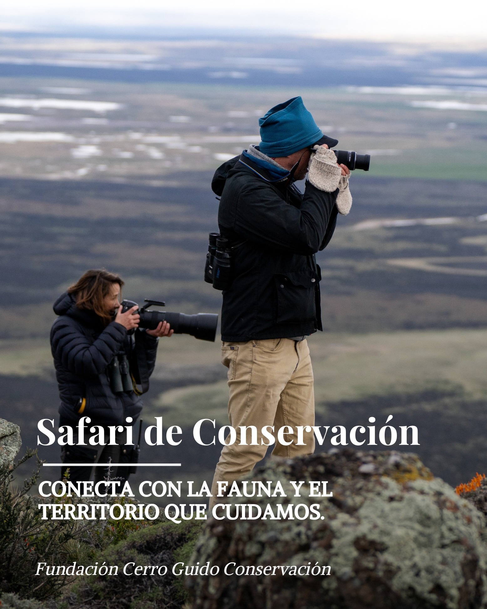 El Safari de Conservación en @estancia.cerroguido es una de las experiencias que nos permite acercar a visitantes al trabajo que realizamos día a día en la Fundación Cerro Guido Conservación 🐾
Acompañando a nuestros trackers desde el amanecer, los visitantes recorren el territorio para conocer de cerca la fauna nativa, los paisajes que protegemos y las acciones de coexistencia que impulsamos junto a la estancia: monitoreo de fauna, cámaras trampa, manejo ganadero responsable y la presencia clave de nuestros perros protectores.
Es una instancia para observar, aprender y comprender cómo la conservación se vive en terreno, en el corazón de la Patagonia 🌿
-
The Conservation Safari at @estancia.cerroguido is one of the experiences that allows visitors to connect directly with the work we carry out every day at Fundación Cerro Guido Conservación 🐾
By joining our trackers at sunrise, visitors explore the territory to experience native wildlife up close, discover the landscapes we protect, and learn about the coexistence actions we develop alongside the estancia: wildlife monitoring, camera traps, responsible livestock management, and the key role of our livestock guardian dogs.
It is an opportunity to observe, learn, and understand how conservation truly happens on the ground, in the heart of Patagonia 🌿
📸: @piavergarafotografia @beatrizschneiders
#FundacionCerroGuidoConservacion #CerroGuido #ConservaciónPatagónica #VidaSilvestre #Naturaleza #Patagonia #ConservaciónEnTerreno