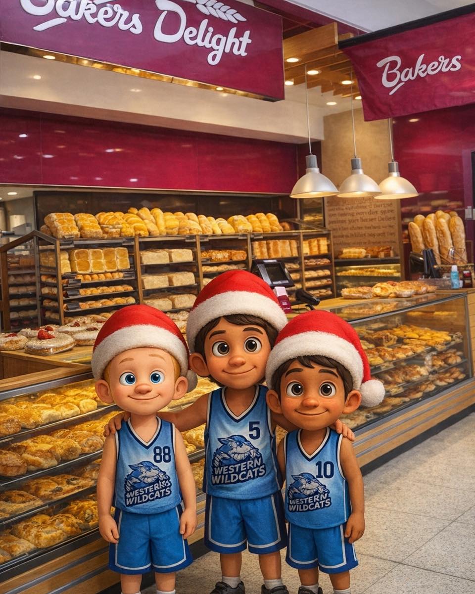 ๐๐ Sponsor Shout-Out! ๐๐
The Western Wildcats Basketball Club would like to send a huge thank you to Bakers Delight Sanctuary Lakes for their amazing support of our club! ๐ฅโจ
You are a valued sponsor and a much-loved part of the Western Wildcats family, helping support our players, coaches, and families both on and off the court.
Weโd like to wish the wonderful team at Bakers Delight Sanctuary Lakesโand all their loyal customersโa very Merry Christmas ๐ and a safe, happy New Year filled with fresh bread and good cheer!
We canโt wait to see you back on the court in 2026! ๐โญ
#westernwildcatsbasketball #ThankYouSponsors #bakersdelightsanctuarylakes #CommunitySupport ๐
โจ