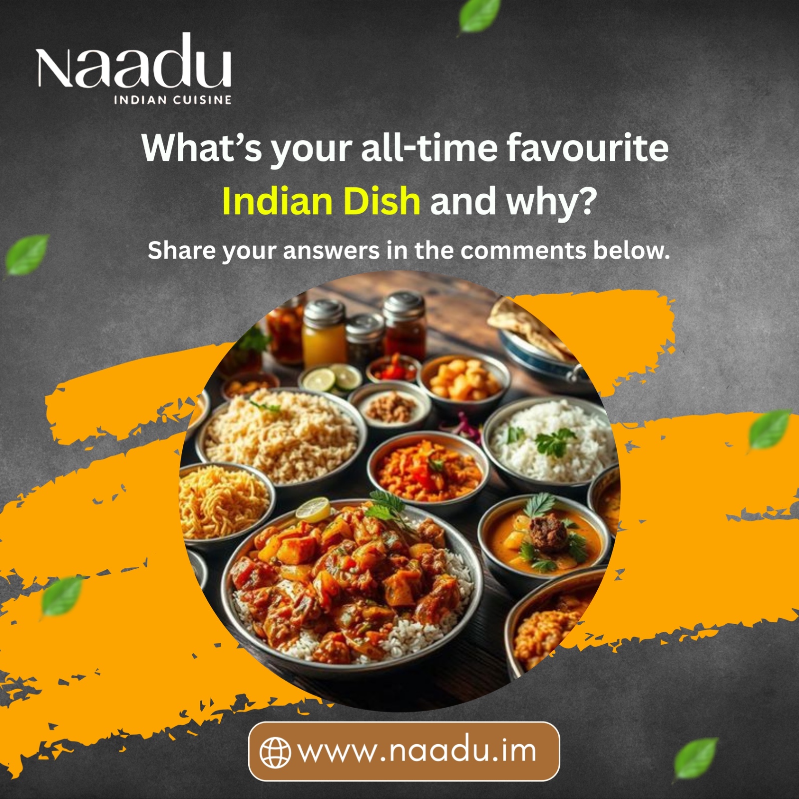 Indian food has a way of winning hearts across generations.
From comforting classics to bold, flavour-packed favourites everyone has that one dish they can’t resist.
So tell us… what’s your all-time favourite Indian dish and why?
Drop your answer in the comments and let the food talk begin!
https://www.naadu.im/
#IndianCuisine #FoodLovers #DesiFlavours #ComfortFood #FoodTalk #naaduim