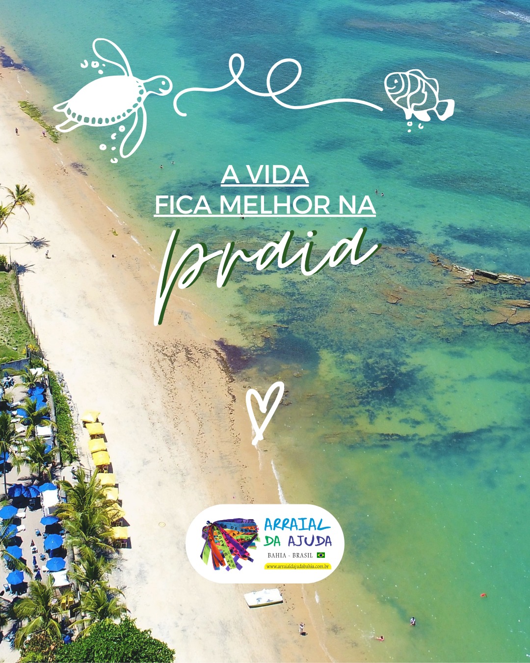A vida fica melhor na brisa… 🌴💙
No som do mar, no ritmo da natureza e na paz que só Arraial d’Ajuda tem.
Aqui, o tempo desacelera e o coração agradece.
#ArraialDAjuda #Bahia #VidaNaBrisa #ParaísoBaiano #VemPraArraial #PazQueVemDoMar #TurismoBahia