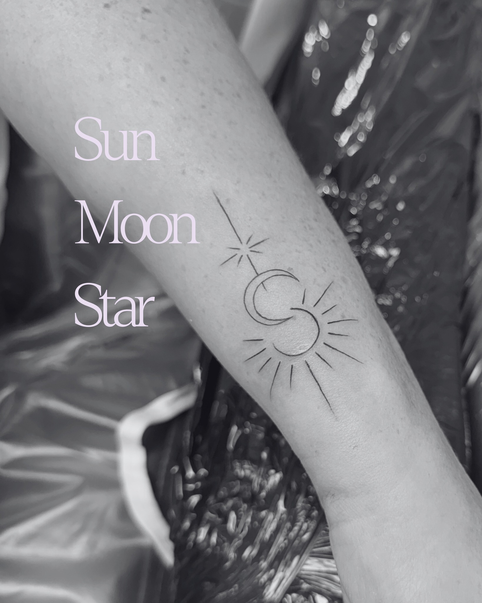 Sun. Moon. Star.
This one was extra special — my client chose this design to symbolise herself and her two children ☀️🌙⭐️
A quiet little story, carried forever in the most delicate way.
Simple, meaningful, and full of love — exactly how I adore my fine line pieces to be.
Would you get something this personal? ✨
Hashtags:
#finelinetattoo #meaningfultattoo #sunmoontattoo #startattoo #familytattoo #mumtattoo #delicatetattoo #girlietattoos #finelineart #tattooinspo #tattooideas