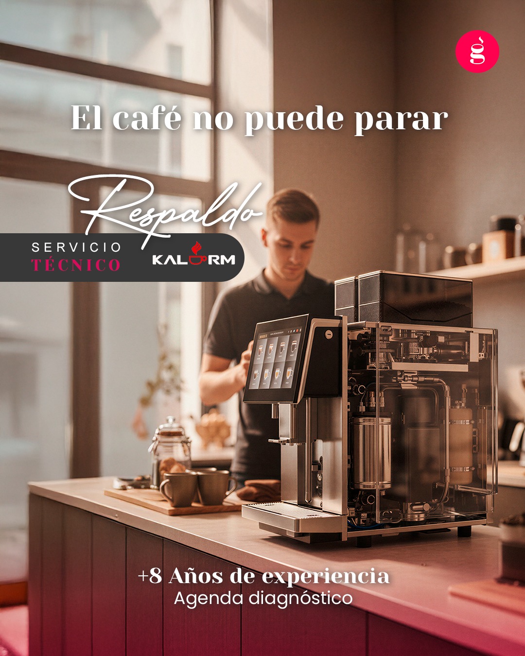 ⚙️☕ Soporte real, café sin pausas.
Servicio técnico Kalerm con experiencia comprobada.
📲 Escríbenos o agenda en 👉 algrana.cafe
#CaféAlgraná #Kalerm #CoffeeExperience