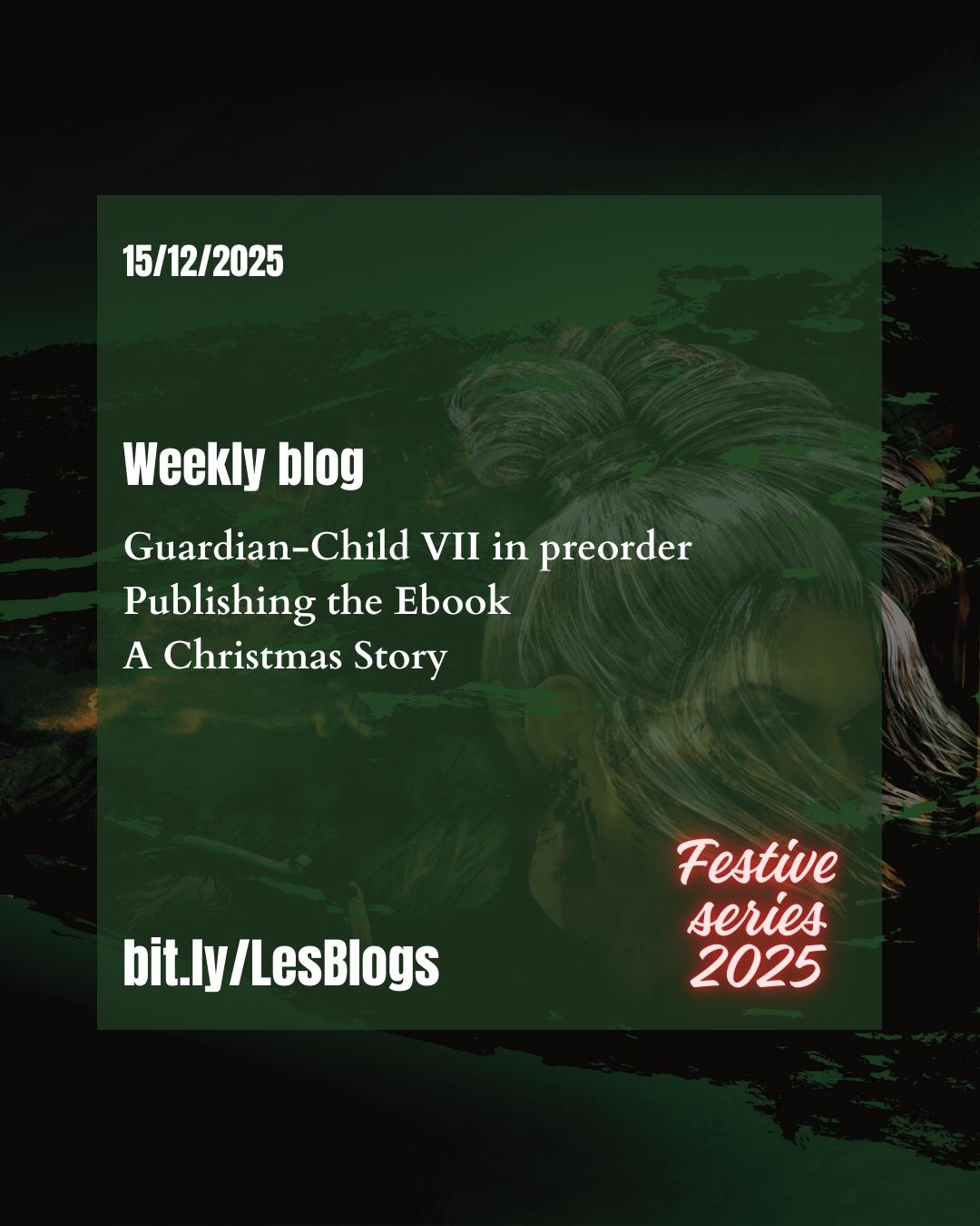 The festive series 2025☃: A new French science fantasy ebook for Christmas – read the summary of the Guardian-Child VII (Améthyste must do Magador’s tournament or she will have to go into exile); the last phase of a novel – what to do to publishing the ebook; a Christmas story – an unpublished scene from Carmélita, a Steampunk novel from the Punk Nexus series… and three free ebooks to discover the Guardian-Child series (French edition) – lost dreams of a young girl following a tragedy that will change her destiny.
To put you in the festive spirit, here’s the beginning of The Best Christmas Ever:
I’ve been emptying chamber pots all afternoon and I can’t wait for the sun to set. Then, Darren and I will leave for a well-earned day off to celebrate Christmas with our family tomorrow. As I bend for the hundredth time to collect a pungent container under the bed, a patient beckons me over. I pull it out and bow to Lady Doncaster resting in a rocking chair by the window. Her outstretched bony arm has shifted her lavender shrug. The shiny silk has fallen from her frail shoulders. Since she never ties the collar of her fine linen night dress, it has exposed the leathery skin of her neck and chest. From her bonnet’s shadow, her piercing eyes are drilling into my soul:
“Child, help me put my teeth back in my mouth and sort out my clothing. My son is coming.”
I glance at her dentures on the table and clenches my jaws to remind myself that none of my teeth are replacing hers.
Continue in the blog
https://www.abalabee.com/post/the-festive-series-la-série-festive-2025-2
bit.ly/LesBlogs
Become an Ancilian Explorer : bit.ly/ABALABEE
Read French Edition : bit.ly/Enfant-Gardien
Tell your story (30 min free) : bit.ly/creativmentor
#abalabee #sciencefantasy #steampunk #blogfiction #womendestiny