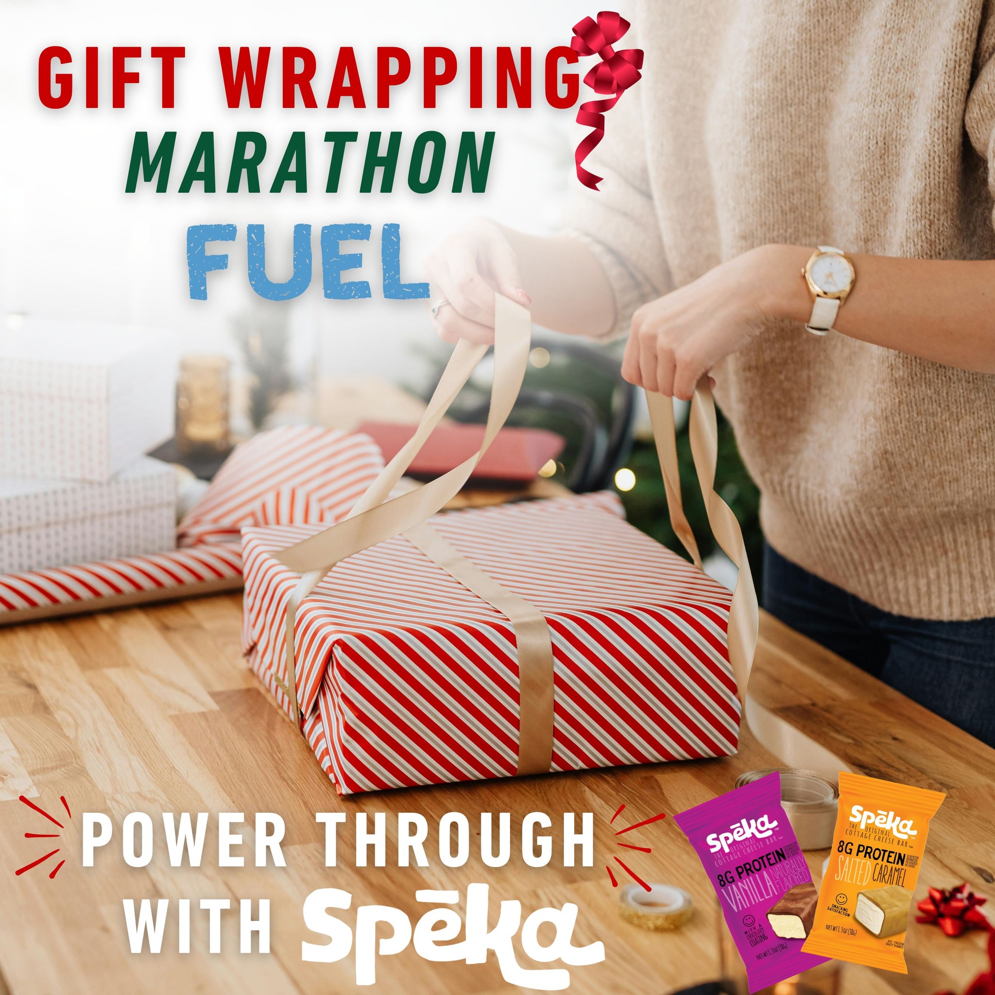 🎁✨Gift-wrapping marathon? We’ve all been there — ribbons everywhere, tape mysteriously missing, and a to-do list that’s definitely longer than the wrapping paper roll.
Power through the holiday hustle with Spēka Bars — your secret weapon for staying energized, focused, and festive! 💪🎅
With 8 grams of protein in every bar, you’ll stay fueled from the first gift… to the very last bow.
📦✨Wrap smarter. Snack better. Choose Spēka.
spekabar.com
