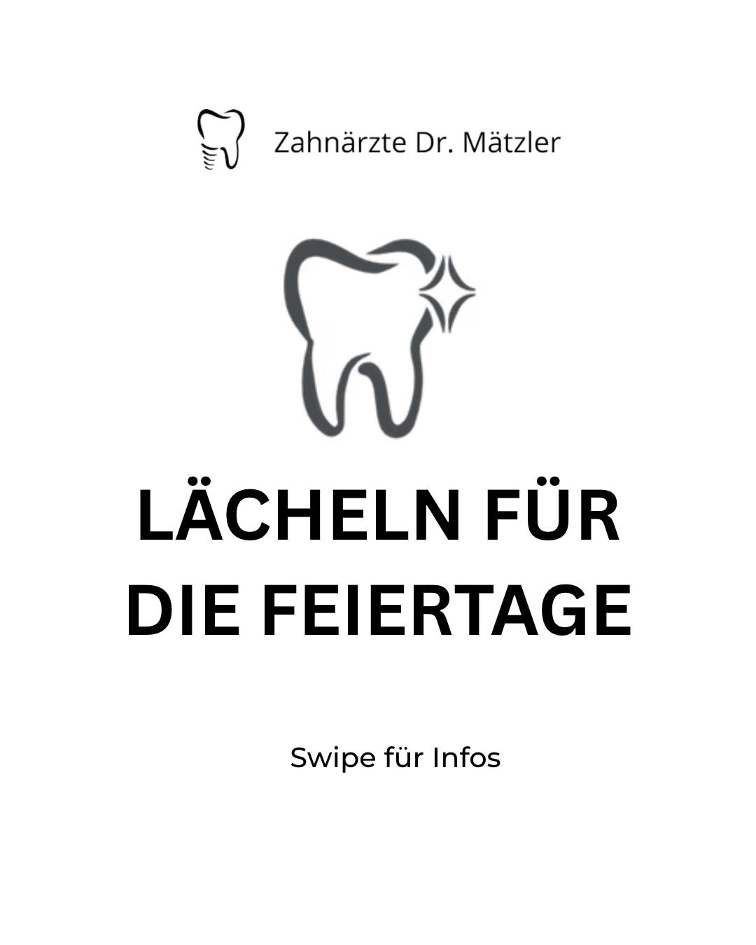 // 𝗦𝗼 𝗽𝗼𝗹𝗶𝗲𝗿𝘀𝘁 𝗱𝘂 𝗱𝗲𝗶𝗻 𝗟ä𝗰𝗵𝗲𝗹𝗻 𝗳ü𝗿 𝗱𝗶𝗲 𝗙𝗲𝗶𝗲𝗿𝘁𝗮𝗴𝗲 𝗮𝘂𝗳 🎄✨
1️⃣ Gründlich putzen & Zahnseide nutzen – für sofort saubere Zahnzwischenräume
2️⃣ Farbkontrast: Lippenfarbe lässt Zähne optisch heller wirken
3️⃣ Auf Essen & Trinken achten: Kaffee, Tee & Rotwein kurz vor Fotos vermeiden, Wasser trinken hilft
4️⃣ Natürlicher Glanz: knackiges Obst & Gemüse wirken wie eine sanfte Politur
⚠️ Backpulver? Lieber Finger weg! Kann den Zahnschmelz schädigen.
🦷Kleine Tricks, großer Effekt – so bist du ready für die Feiertage!
#drmätzler #zahnarzt #dornbirn #zahnarztpraxis #zahnarztpraxisdornbirn #zahnarztdornbirn