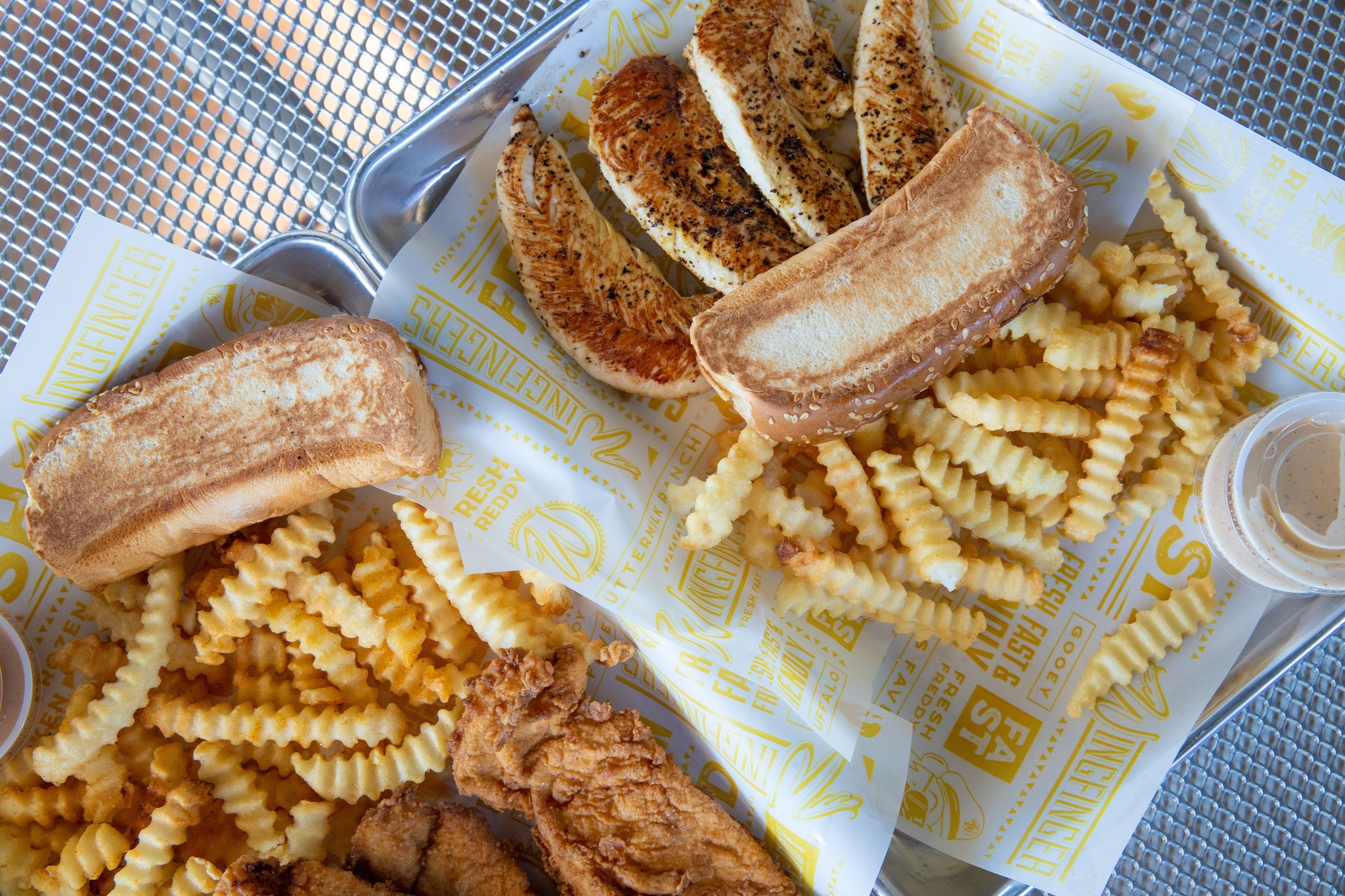 When dinner hits both cravings and goals. 🍗🔥 Whether you're here for our signature Southern Fried Fingers or our Grilled Fingers, we've got your plate covered.