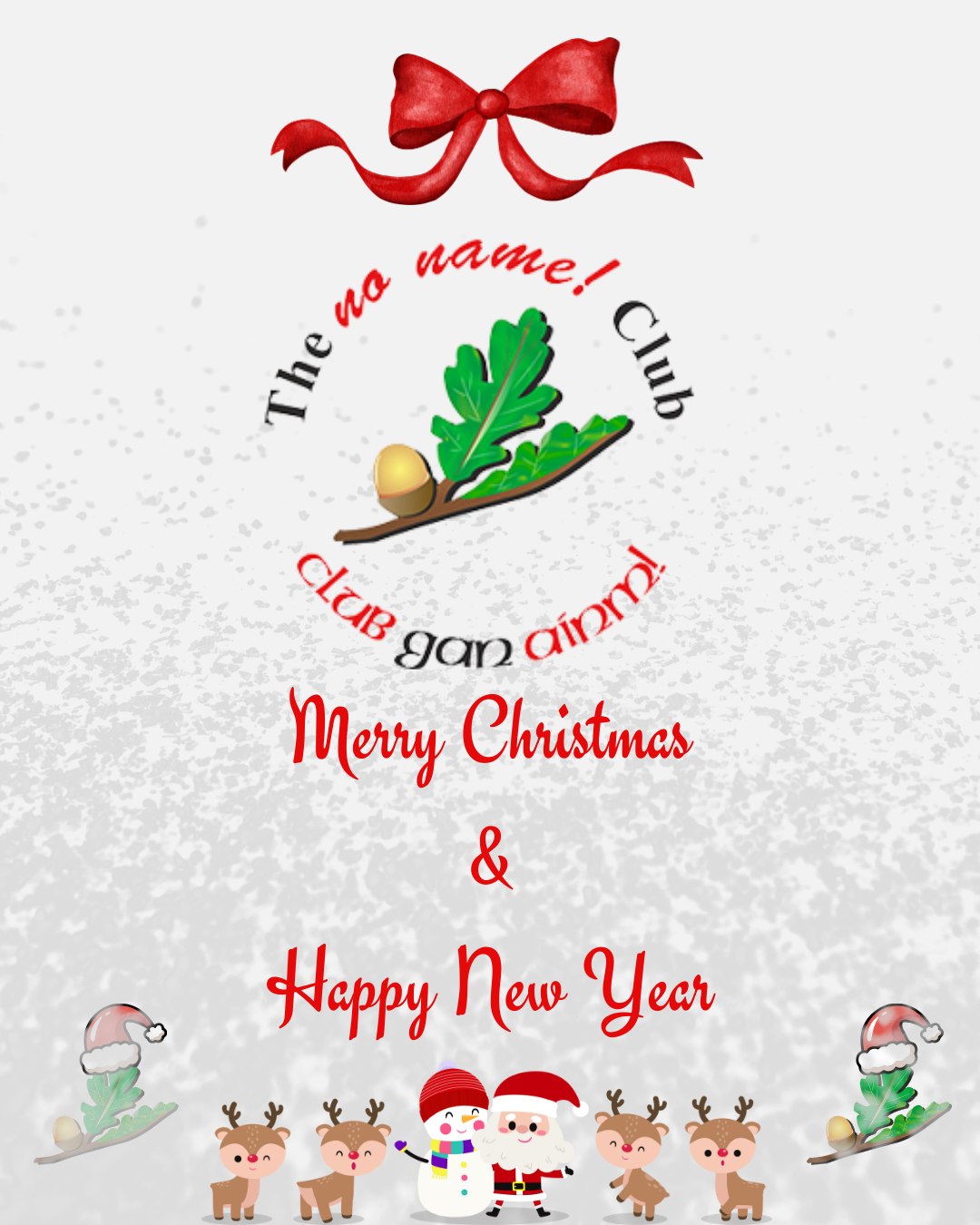 As the year comes to a close, we want to say a heartfelt thank you to all our members, volunteers, supporters, parents, and partners who have been part of No Name Club in 2025.
We’re incredibly grateful to have you as a vital part of creating safe, welcoming spaces where young people can feel supported, valued, and able to thrive within their communities.
Wishing you all a very Merry Christmas and every good wish for a happy, healthy, and safe New Year. We look forward to what 2026 will bring. 🎄✨
#NoNameClub #CommunityPride #ThankYou #FestiveWishes #MerryChristmas #HappyNewYear
@irishhealthservice @education_ire