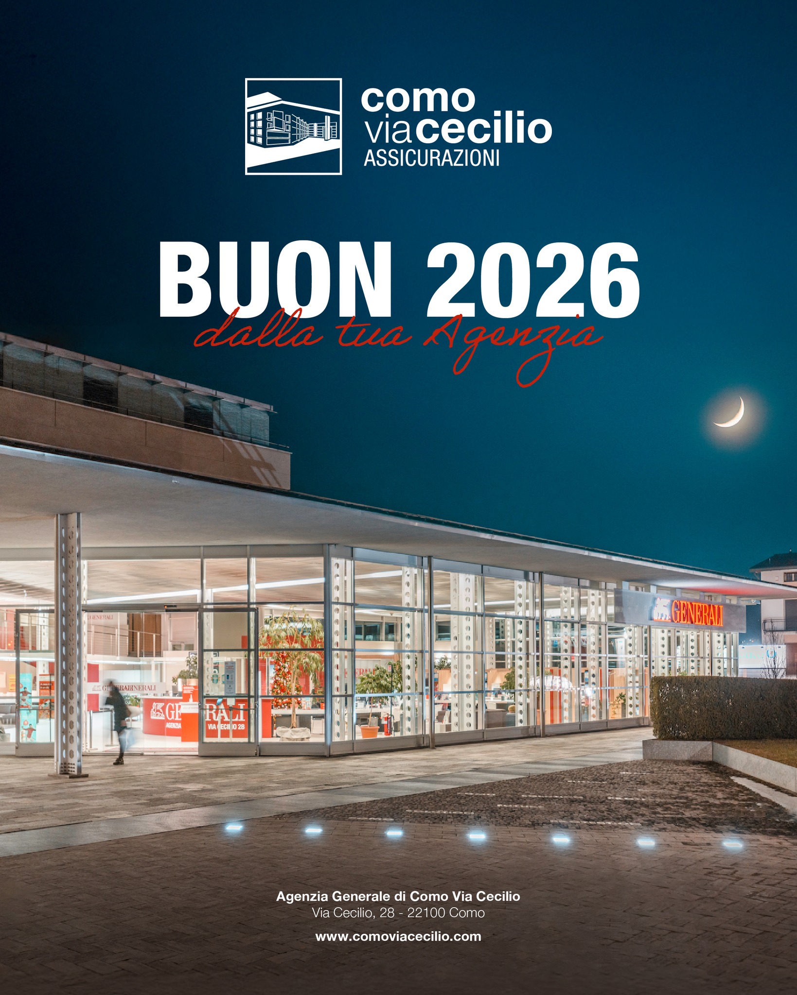 𝗕𝘂𝗼𝗻 𝗔𝗻𝗻𝗼 𝗡𝘂𝗼𝘃𝗼 da tutti Noi di #Generalicomoviacecilio ❤🎆🥂
#buon2026 #buonanno #assicurazioni #partnerdivita #piùdiunlavoro