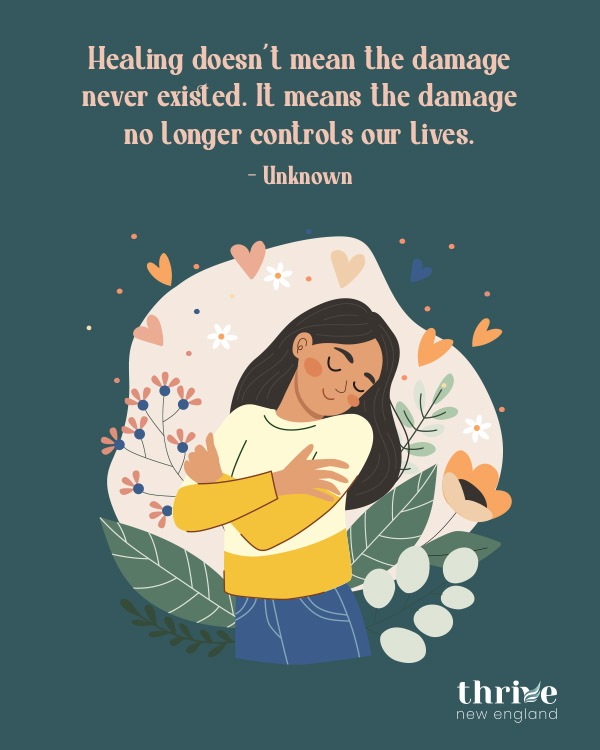 Every Journey Is Different. Every Survivor Matters.
At Thrive, healing isn’t one-size-fits-all. Each survivor’s journey is deeply personal—full of ups, downs, steps forward, and moments that call for patience and care.
That’s why we don’t rush, prescribe, or expect survivors to heal on a timeline. We walk alongside them, offering consistent, survivor-led support for whatever they need, when they need it.
From mentorship and advocacy to practical support and encouragement, Thrive’s programs are intentionally tailored to each individual—because true healing happens when people are seen, heard, and supported as whole humans.
We’re here for the long haul. Every step. Every season.
www.thrivenewengland.org/give
#ThriveNewEngland