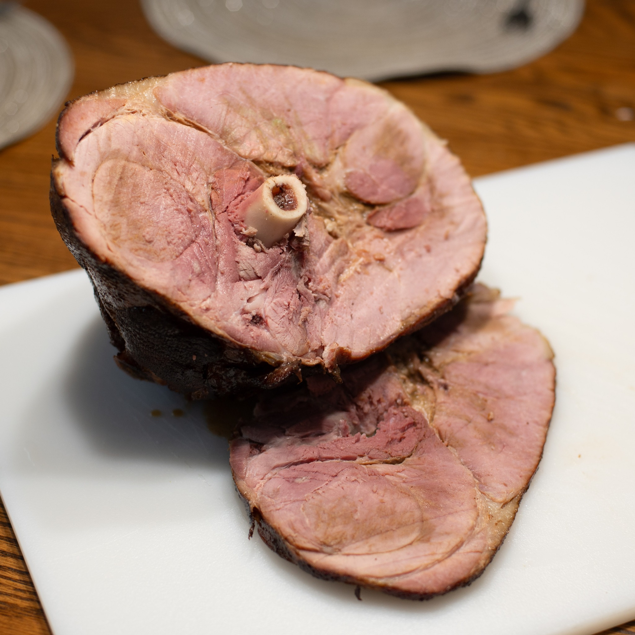 Still looking for your Christmas Dinner Centerpiece? How about a pasture raised heritage ham? 🎄We have ONE conventionally cured ham ($60), and ONE naturally cured ham ($75). Both are about 8 lbs. They are fully cooked and have a deliciously smoky flavor. Reach out to claim yours!
#pasturepork #regenerativefarming #farmtotable #pasturedpork #shoplocal #farmersvilletx