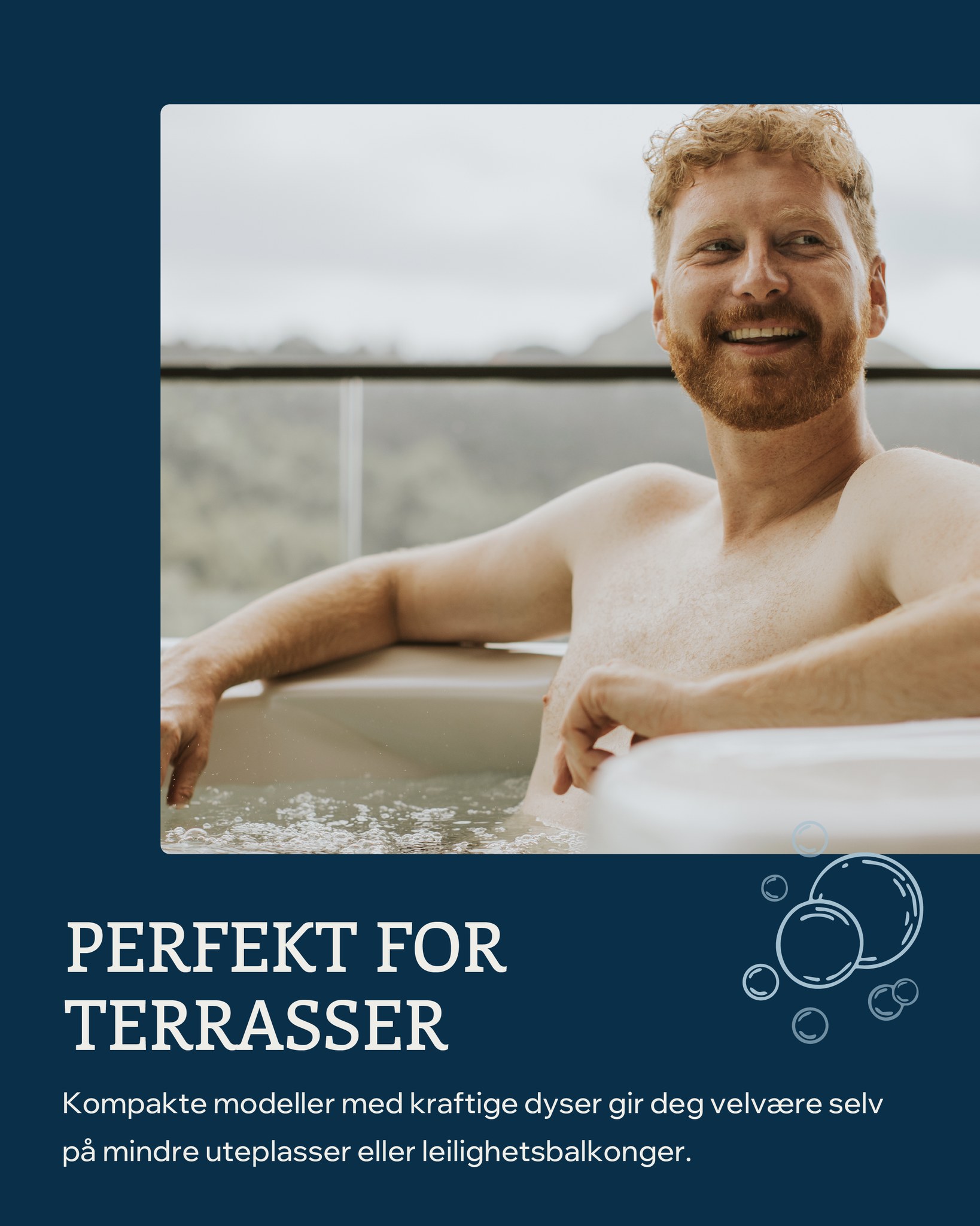 Kompakte spabad gir deg full spaopplevelse – selv på terrasse eller balkong🏠
Akkurat nå har vi julesalg: spar 20 000,- på alle bad, pluss bonuspakke til verdi 10 880,-.
👉🏼Les mer på westpool.no.