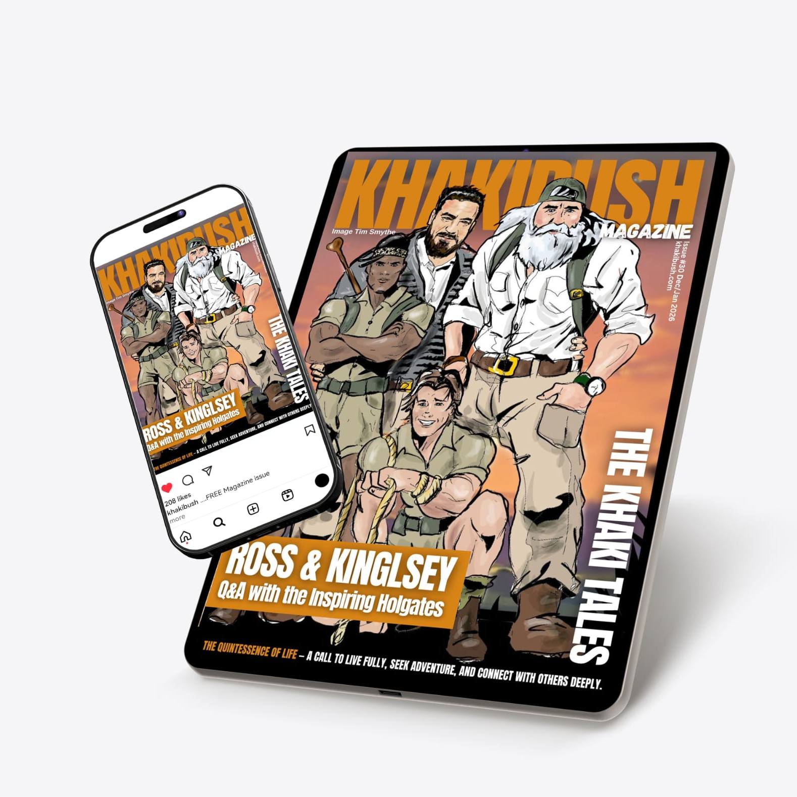 .....FREE Magazine – Issue #30 | Dec/Jan 2026
Adventure starts here. The latest issue of KhakiBush Magazine is out now, celebrating the spirit of exploration, outdoor living, and unforgettable African journeys. From wild places and remote escapes to inspiring people and real stories from the road, this edition is all about what it means to live life beyond the ordinary.
🔥 Inside this issue:
🎤 An epic Q&A interview with Kingsley and Ross Holgate, as they share incredible stories, hard-earned wisdom, and what it truly takes to adventure across Africa
🌍 Giveaways — epic prizes up for grabs
🏕️ Secret lodges and remote escapes to add to your bucket list
🦁 Real-life wildlife encounters and raw African stories
🛠️ Tough-as-nails gear reviews tested in Africa’s harshest conditions
🌟 Inspiring tales of adventurers and conservation heroes shaping the continent
📖 Read it now:
https://www.khakibush.com/your-free-emag
(link in our bio)
💥 Subscribe on our website for early access, exclusive deals, giveaways, and the latest outdoor gear drops.
👉 Follow @KhakiBush for daily inspiration, wild stories, and trusted adventure tips straight from Africa’s bushlands.
#KhakiBush #KhakiBushMagazine #AdventureAfrica #Bushlife #OverlandingAfrica #SafariDreaming #OutdoorLife #ExploreMore #WildAdventures