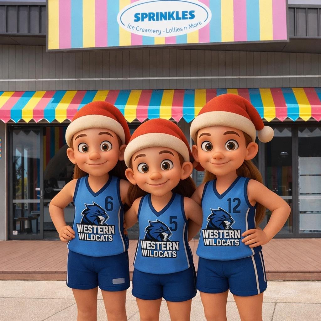 ๐๐ Sponsor Shout-Out! ๐๐
The Western Wildcats Basketball Club would like to send a huge thank you to Sprinkles Ice Creamery for their incredible support of our club! ๐ฆโจ
Your sponsorship has such a positive impact to our club.
You are a much-loved part of the Western Wildcats family, helping bring smiles to our players, coaches, and families both on and off the court.
Weโd like to wish the amazing team at Sprinkles Ice Creameryโand all their loyal customersโa very Merry Christmas ๐ and a safe, happy New Year filled with sweet treats, festive cheer, and plenty of sprinkles!
We canโt wait to see you back on the court in 2026! ๐โญ
#westernwildcatsbasketball #ThankYouSponsors #sprinklesicecreamery #CommunitySupport ๐
โจ๐จ