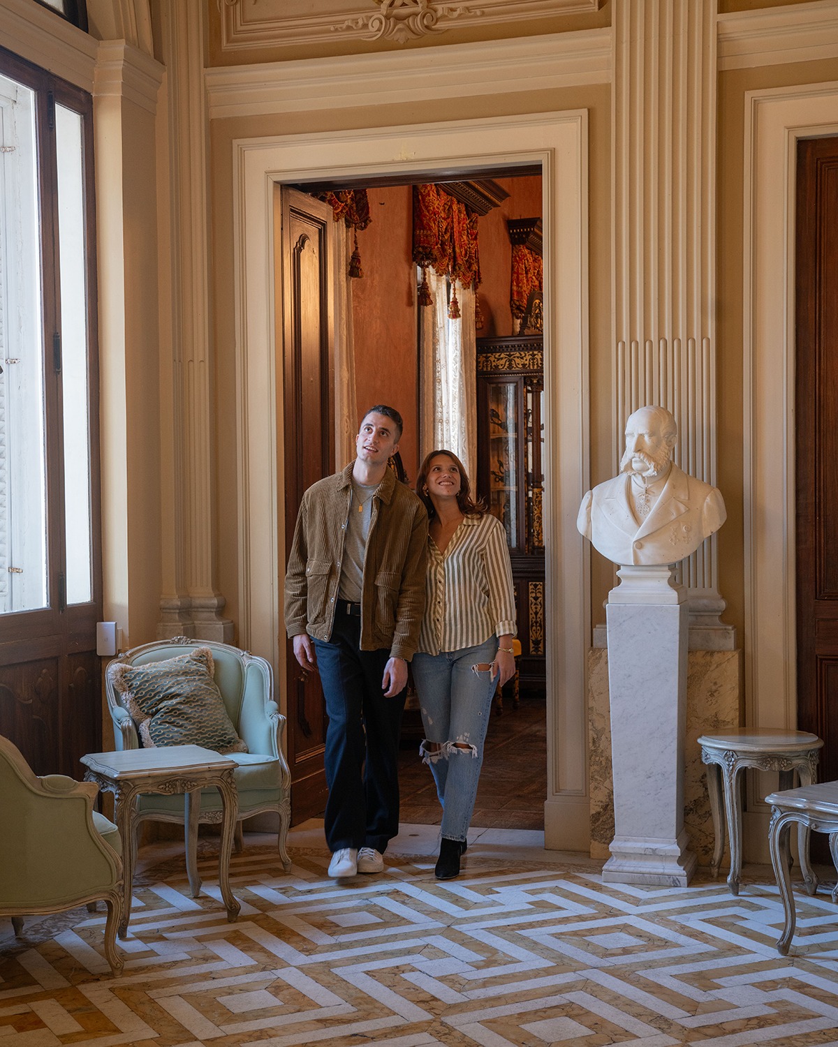 Most people don't know where to look first when they step inside—the ceiling, the floor, or straight through to the next room. It's a pleasant problem to have.
Come see for yourself.
#PalazzoParisio #PalaceLife #visitpalazzoparisio #palazzoparisionaxxar