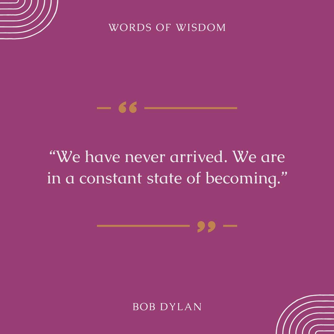 "We have never arrived. We are in a constant state of becoming." — Bob Dylan 🌱
In our healing journeys—and in our work as therapists—there is no final destination where the work is "done." There is only the beautiful, unfolding process of integration and growth.
Embrace the becoming.
For more inspiration, join our newsletter community at the link in my bio!
#AglowCounseling #GrowthMindset #Becoming #SelfEnergy #TherapistInspiration