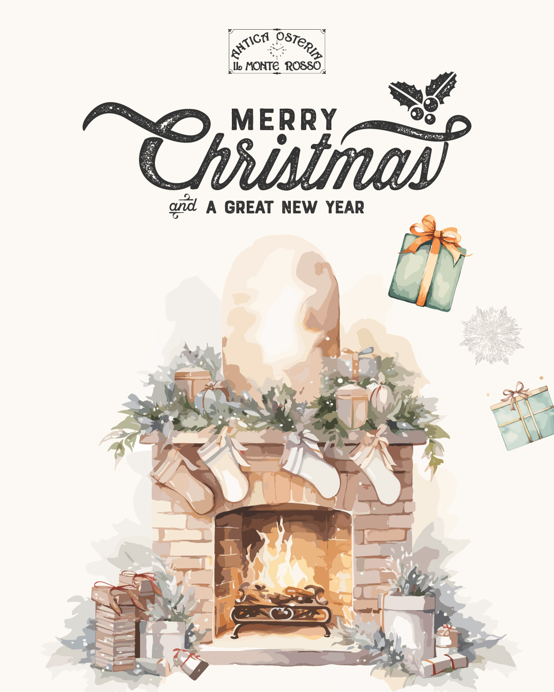 🎁✨ Il Natale è il momento perfetto per ritrovare i sapori autentici….vi auguriamo un 2026 ricco di buoni sapori...
Buone Feste a tutti! 🥂🎅
#anticaosteriamonterosso #ristorante #merrychristmas #auguri #lakemaggiore❤️