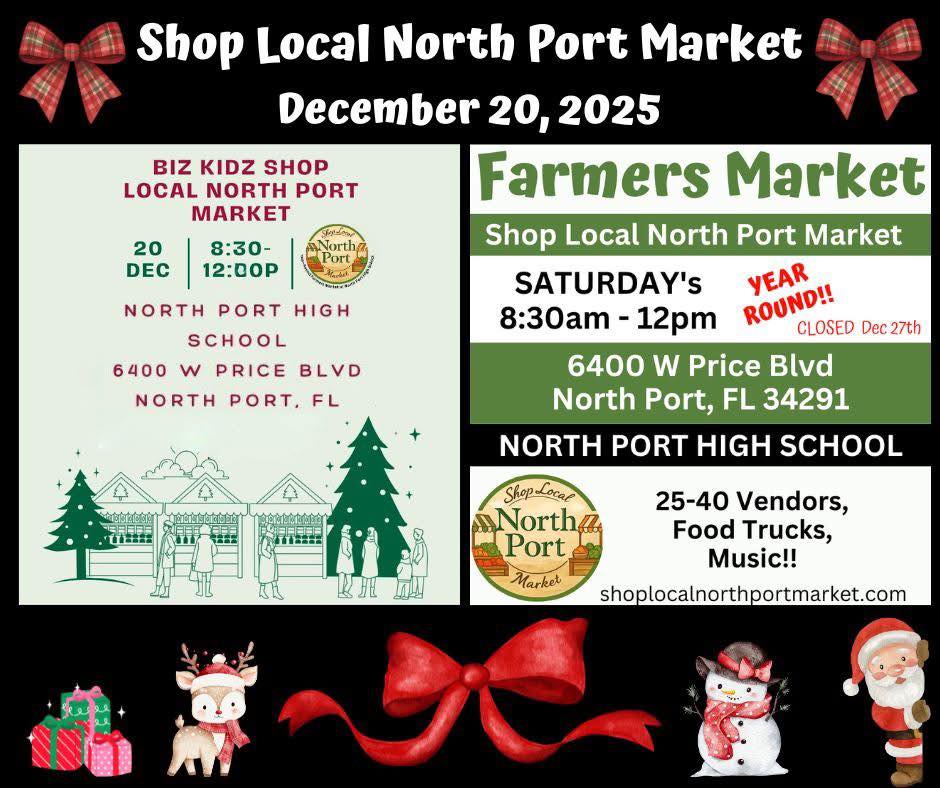 Are YOU free Saturday morning? Come visit us and fabulous vendors at Shop Local North Port Market from 830am to noon for the last market of 2025! Get your scrumptious Donyol’s fix in ToGo boxes before the year ends ‼️🎄
Check our menu at:
🎄www.donyols.com/popup
🎄 (941) 888-0158
🎄 ᑕᖇᗩᐯE. EᗩT. ᖇEᑭEᗩT.
📍 6400 W Price Blvd, North Port, FL 34291-4104, United States
#supportlocal #supportsmallbusiness #lechonbelly #authenticcebulechon #swflfoodies #donyols #craveeatrepeat #filipinofood #authenticcebu #swfl #filamkids
