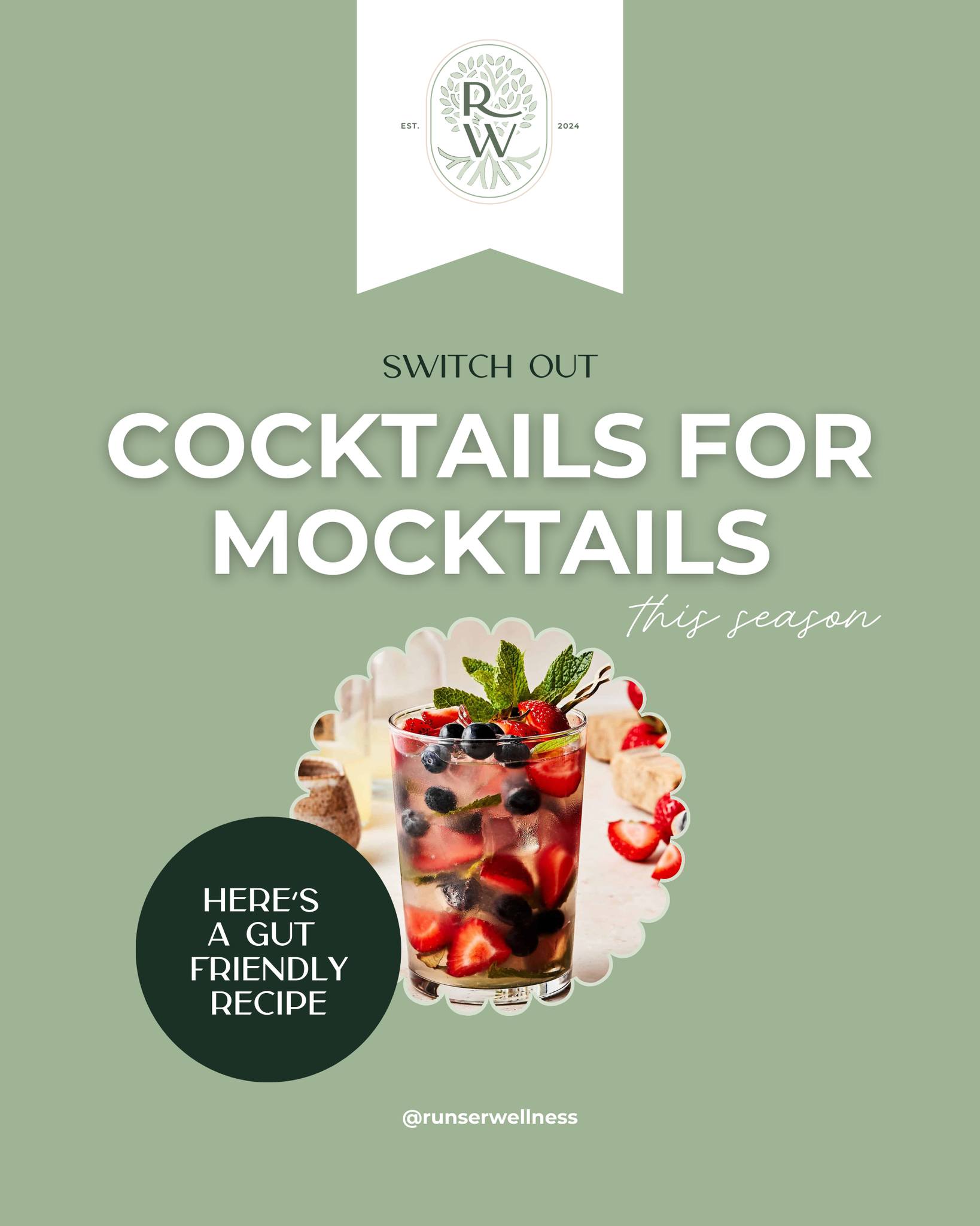 This season, replace cocktails with tasty mocktails! 🍹✨
Stay refreshed with mocktails packed with fruits and herbs that boost your hydration. They usually contain fewer calories than alcoholic drinks, so you can enjoy them guilt-free. Non-alcoholic beverages help you stay alert and engaged during social gatherings.
For a delicious gut-friendly choice, try this Mixed Berry Mocktail: https://kalejunkie.com/gut-healthy-mixed-berry-mocktail/#wprm-recipe-container-15269
Cheers to good health!
